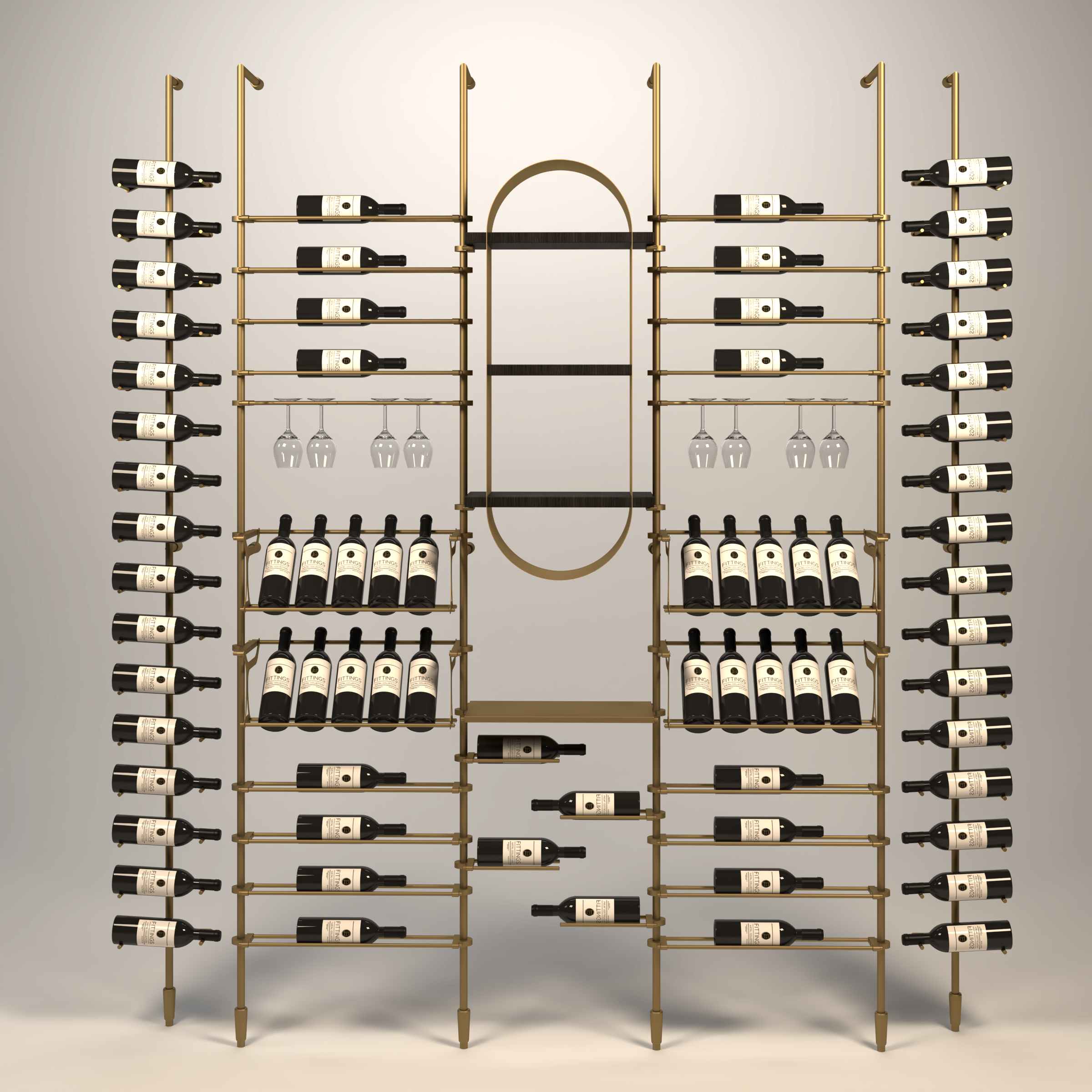Marche Wine Wall - 72 Bottles