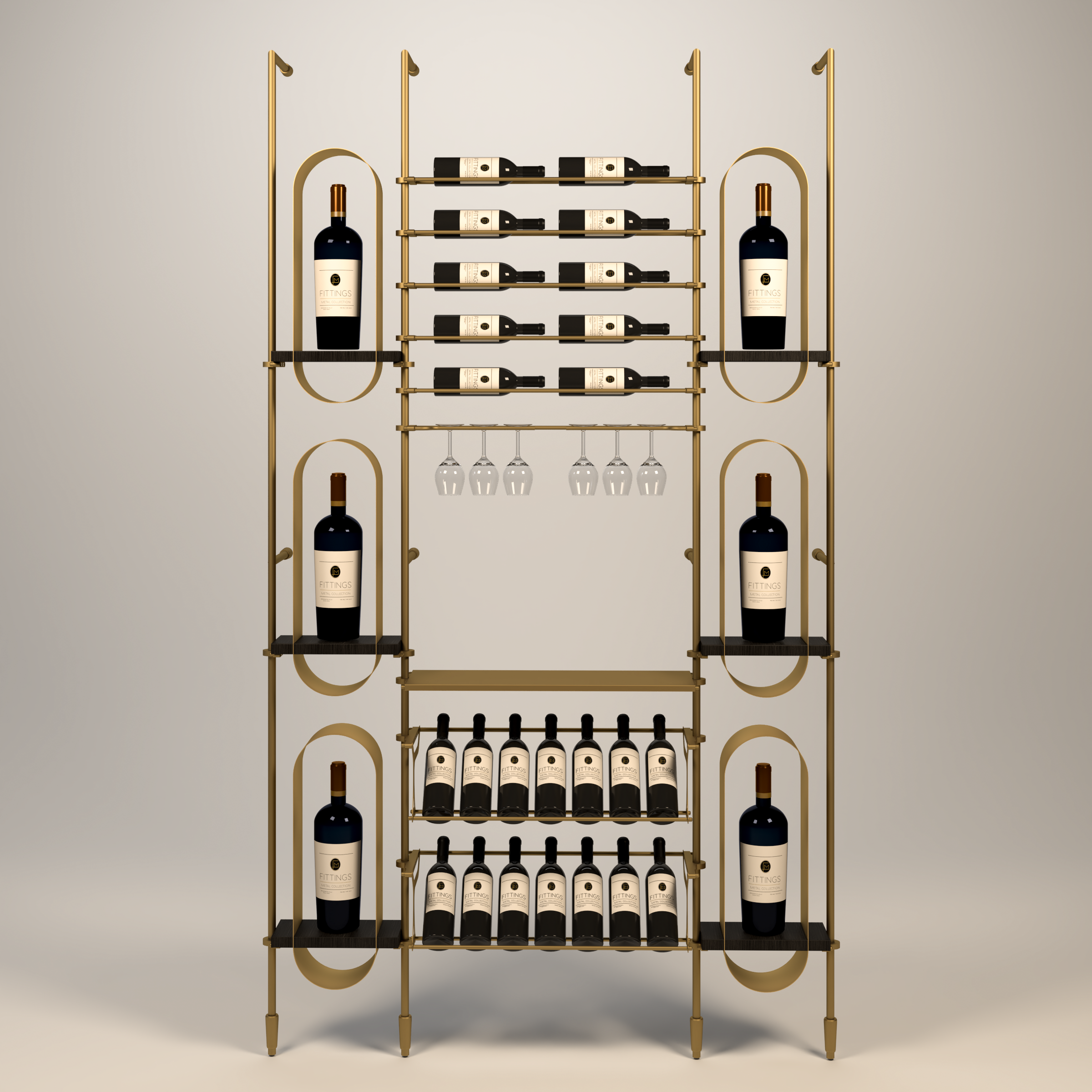 Piedmont Wine Wall - 26 Bottles