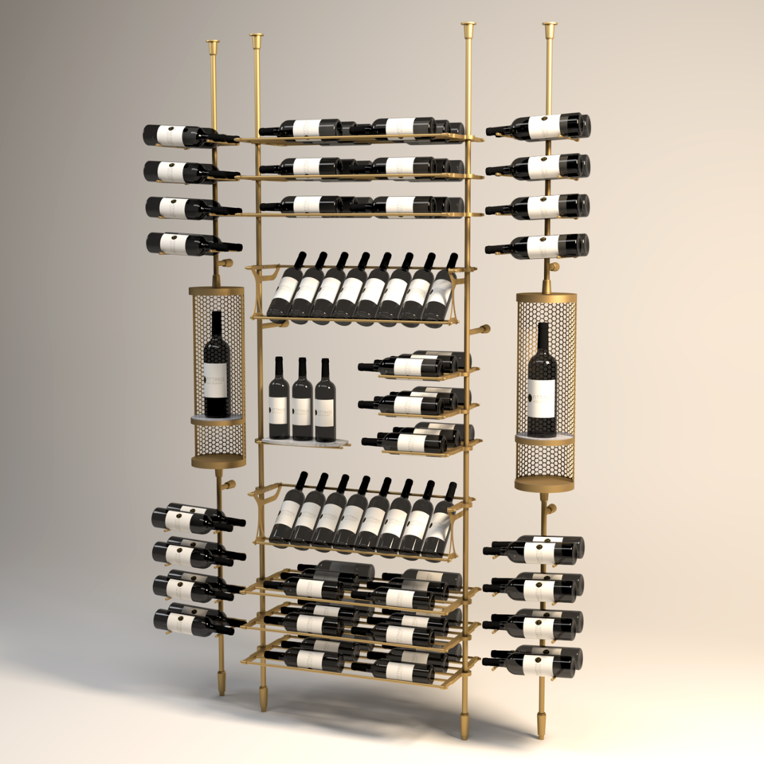 Sonoma Wine Wall - 98 Bottles