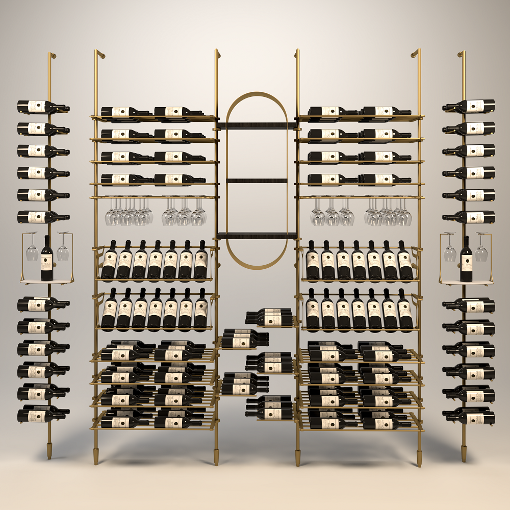 Tuscany Wine Wall - 193 Bottles