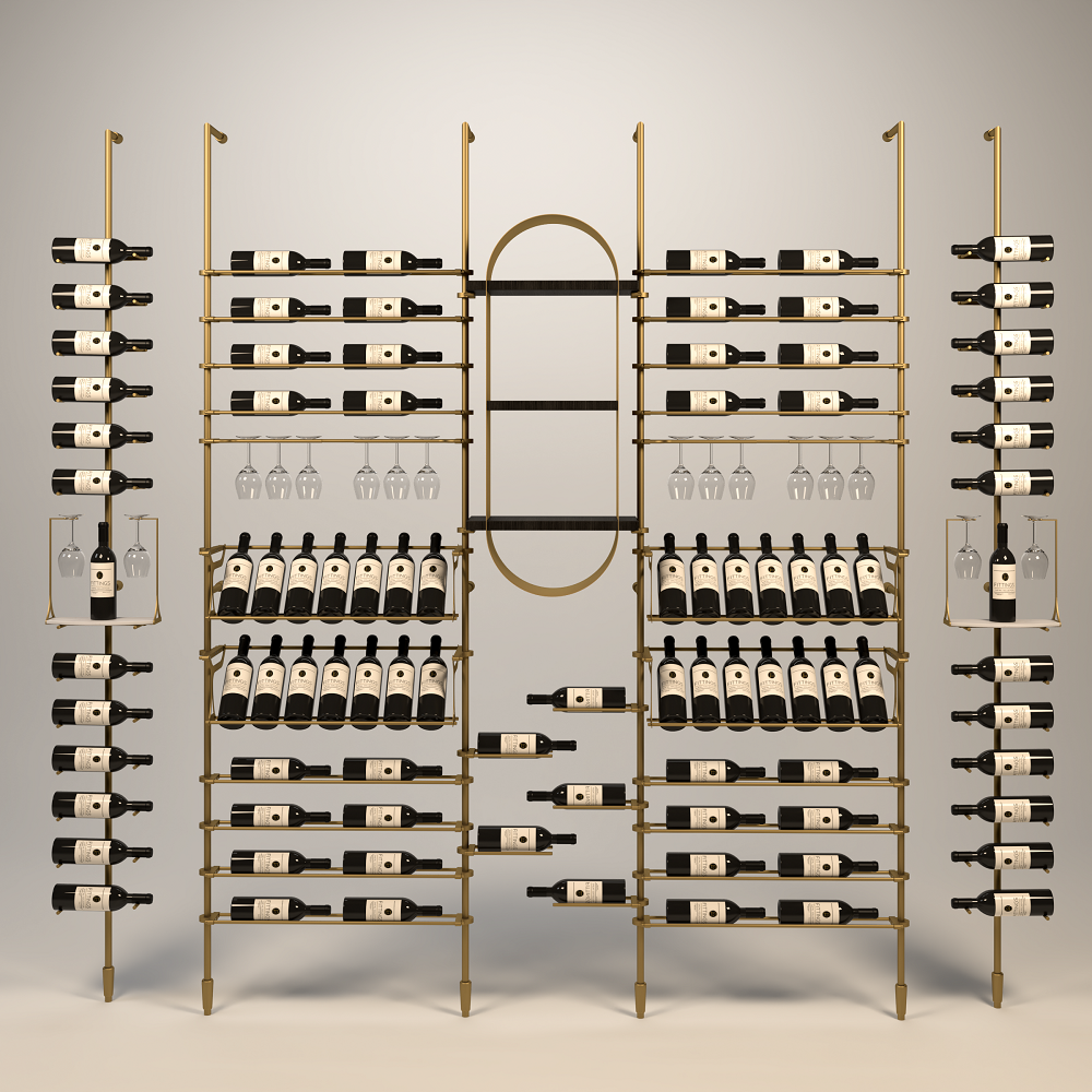 Tuscany Wine Wall - 95 Bottles