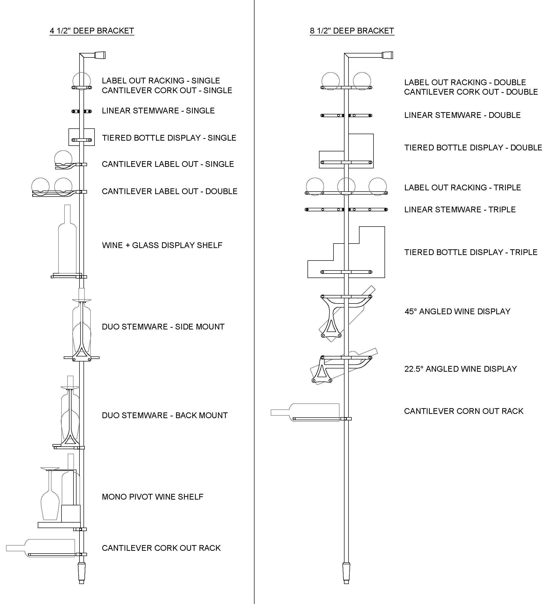 Mono Wall Mount Bracket