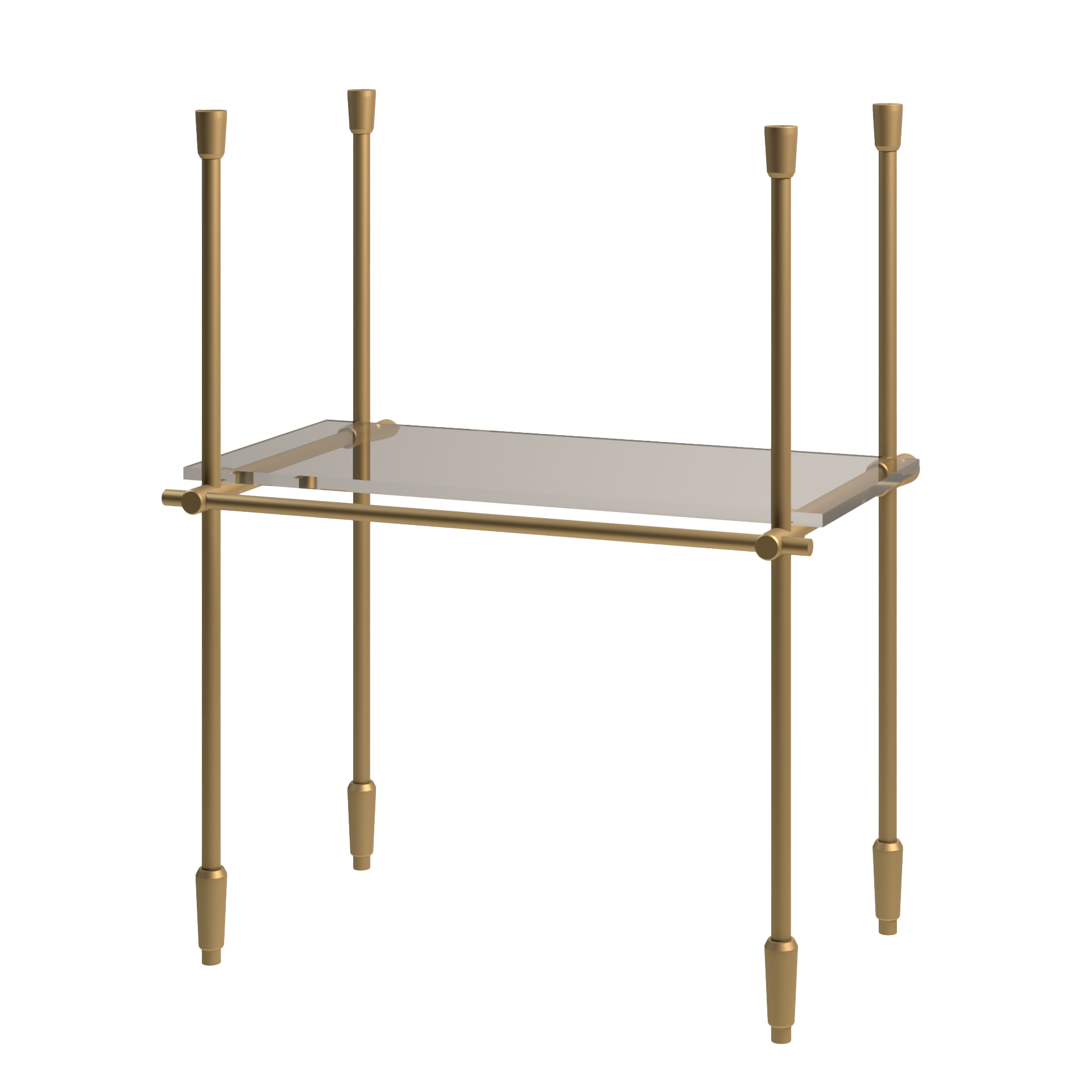 Bistro Floor/Counter to Ceiling Shelf