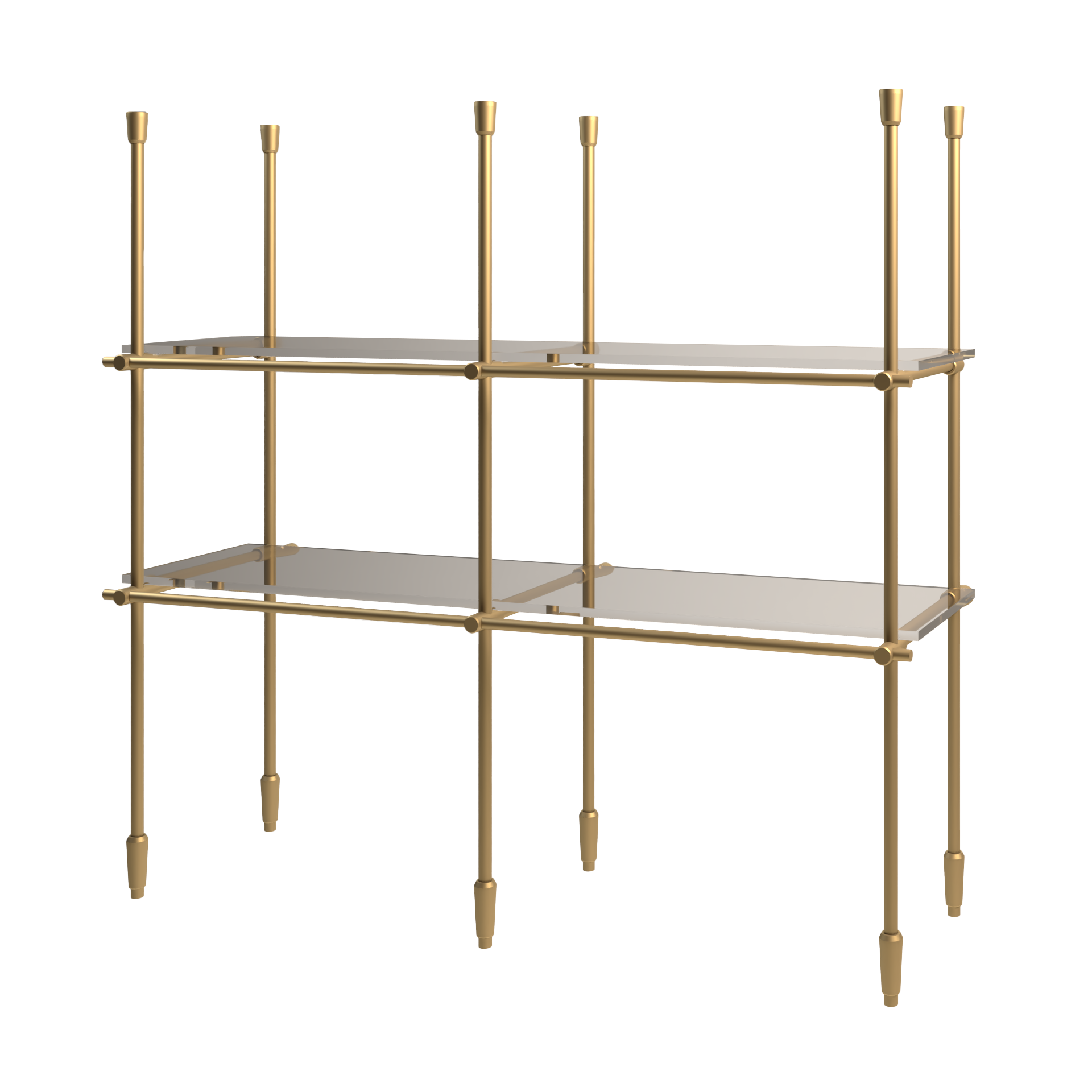 Bistro Floor/Counter to Ceiling Shelf