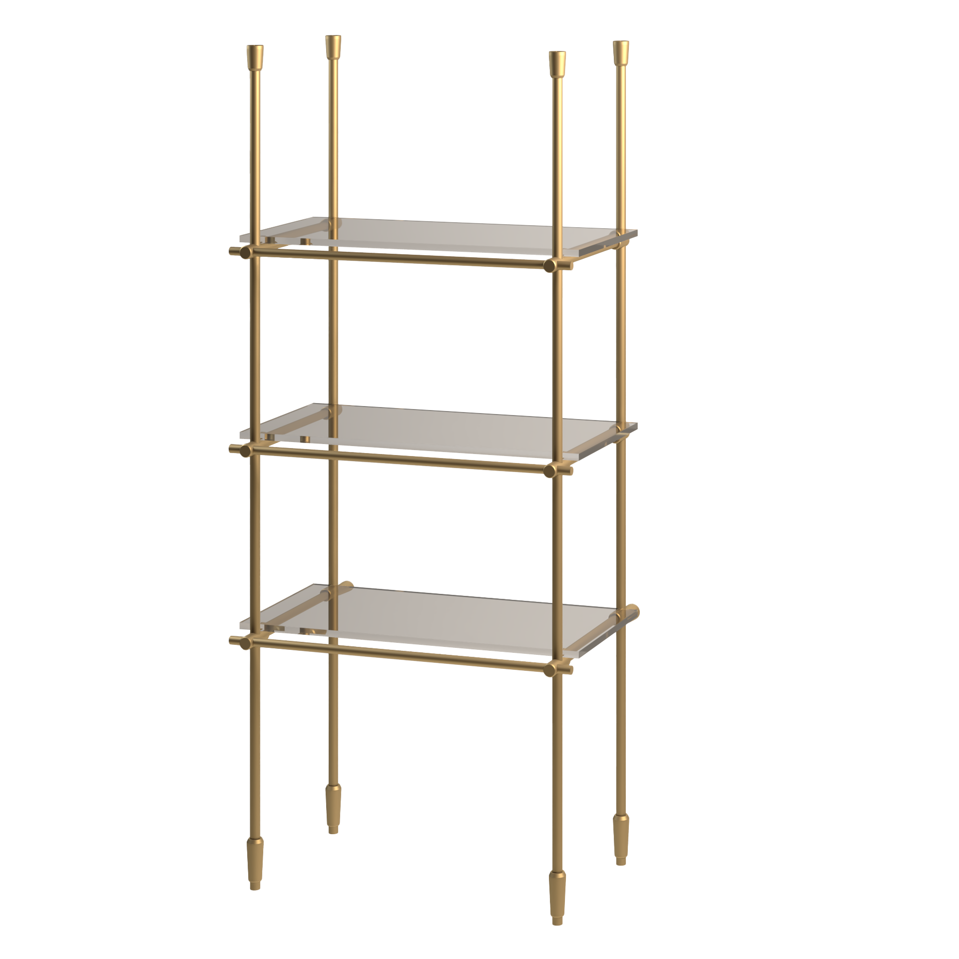 Bistro Floor/Counter to Ceiling Shelf