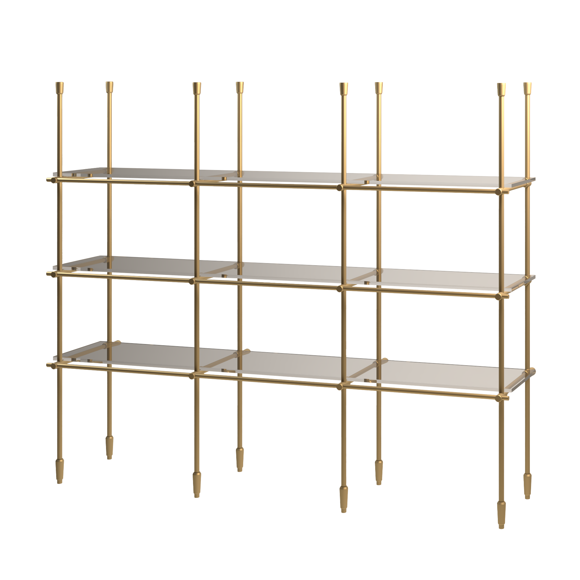 Bistro Floor/Counter to Ceiling Shelf