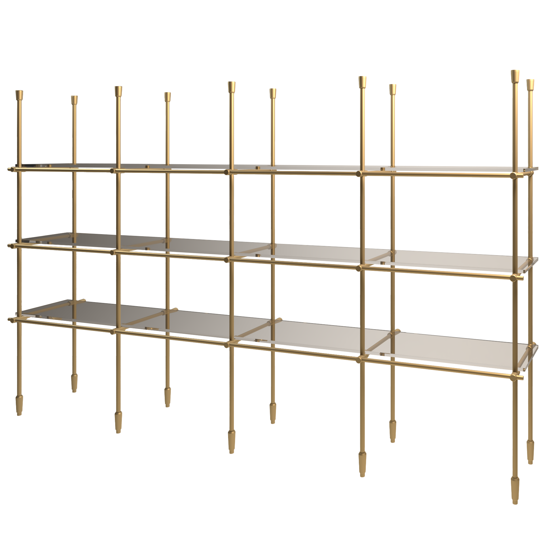 Bistro Floor/Counter to Ceiling Shelf