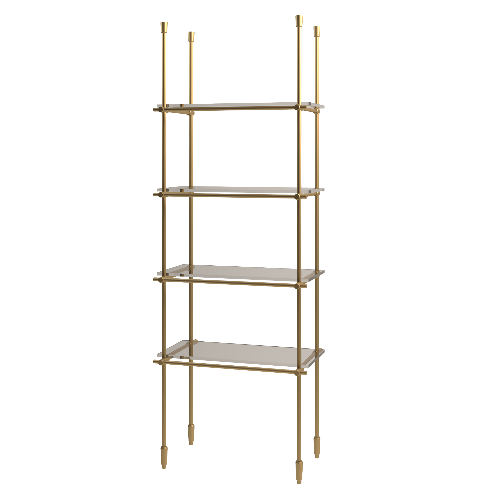 Bistro Floor/Counter to Ceiling Shelf