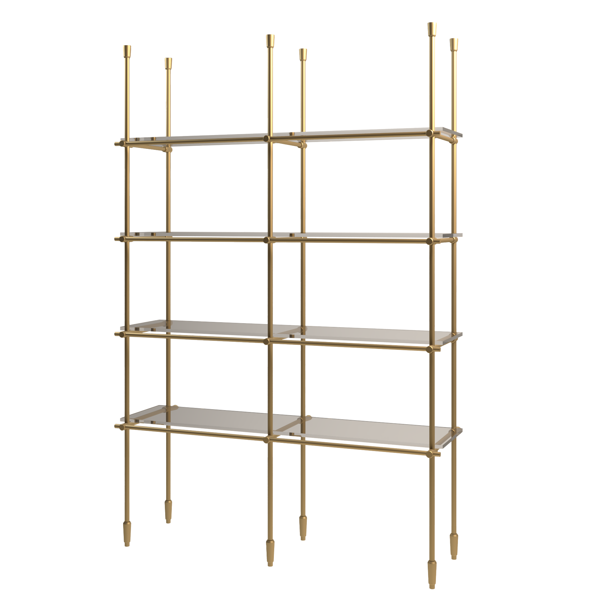 Bistro Floor/Counter to Ceiling Shelf