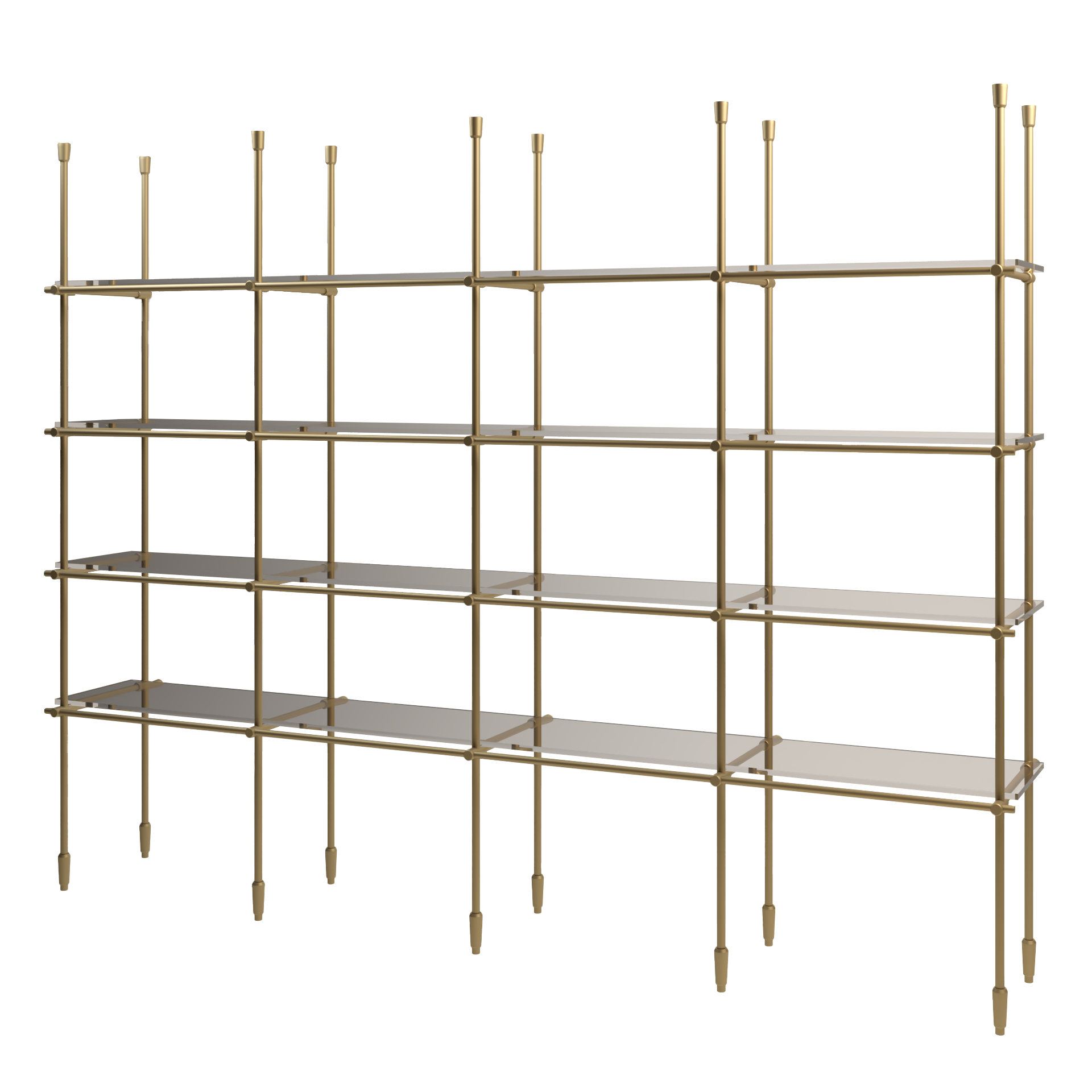 Bistro Floor/Counter to Ceiling Shelf