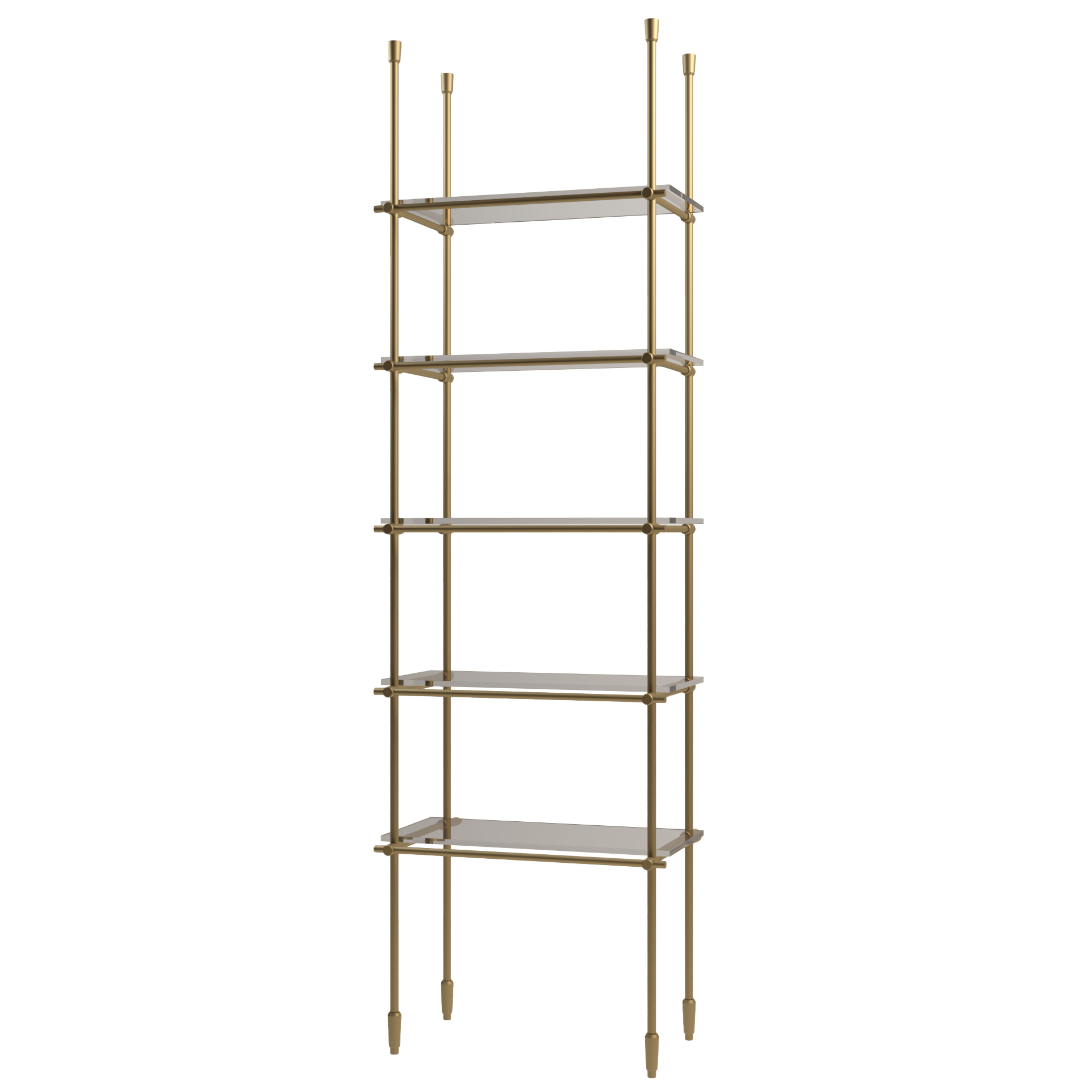 Bistro Floor/Counter to Ceiling Shelf