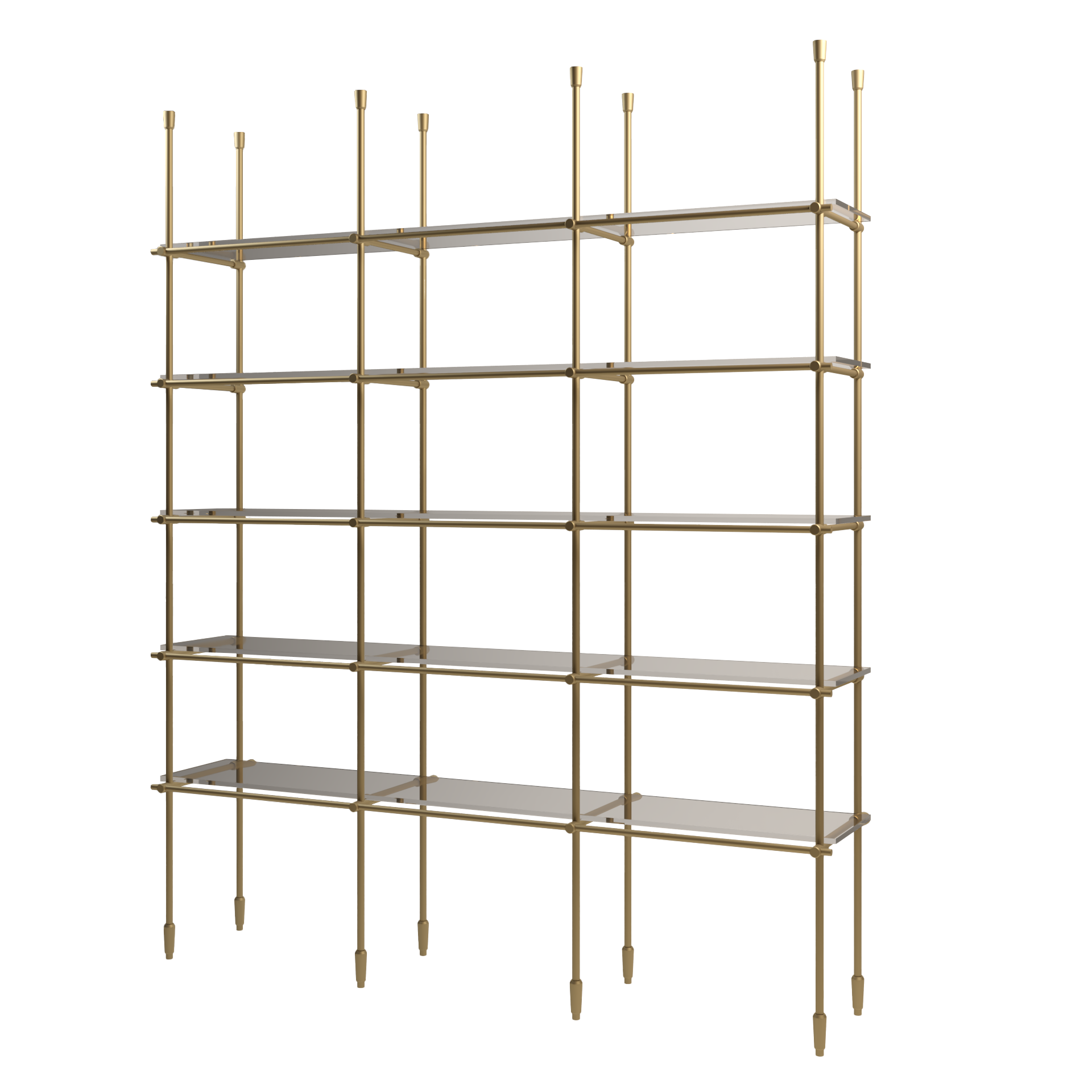 Bistro Floor/Counter to Ceiling Shelf