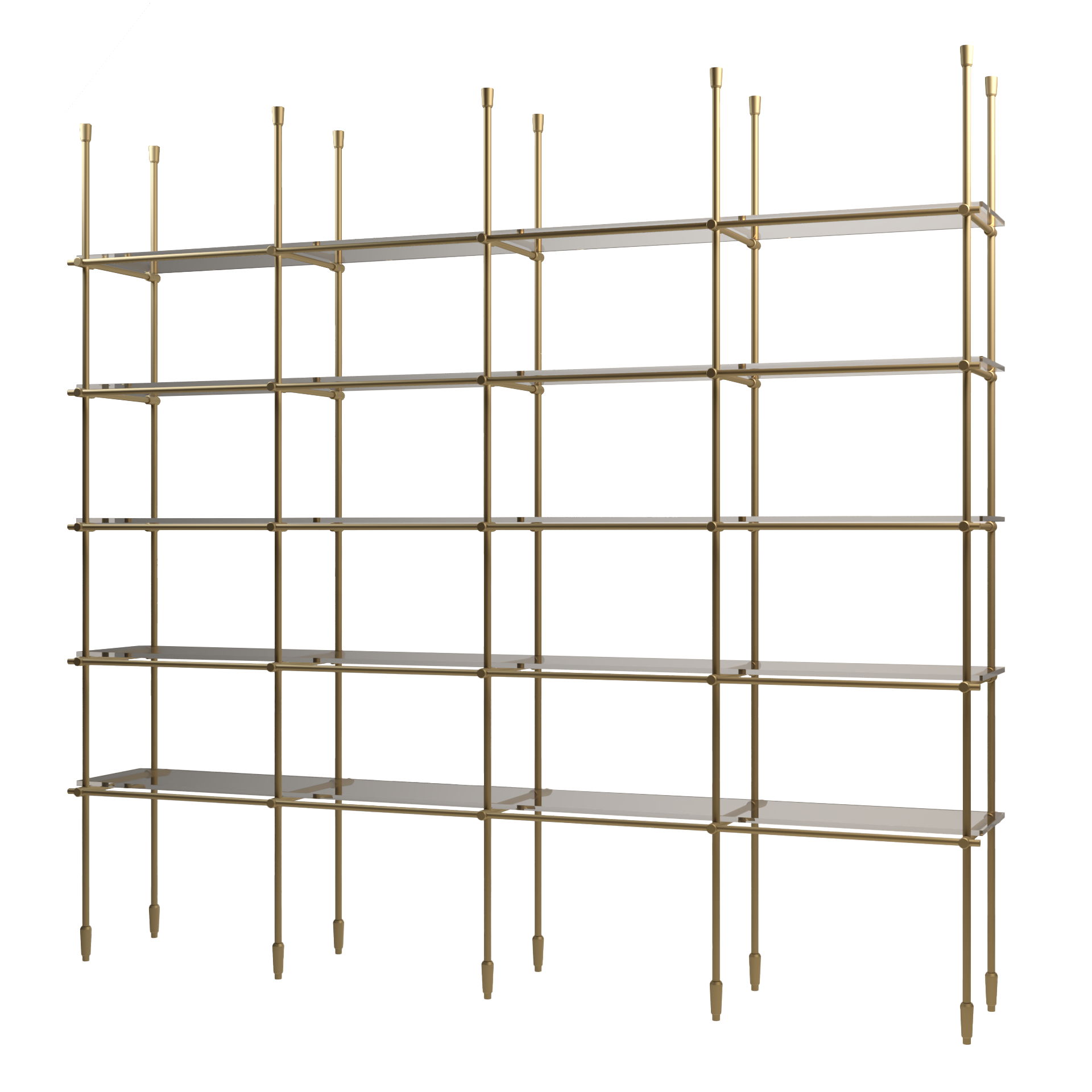 Bistro Floor/Counter to Ceiling Shelf