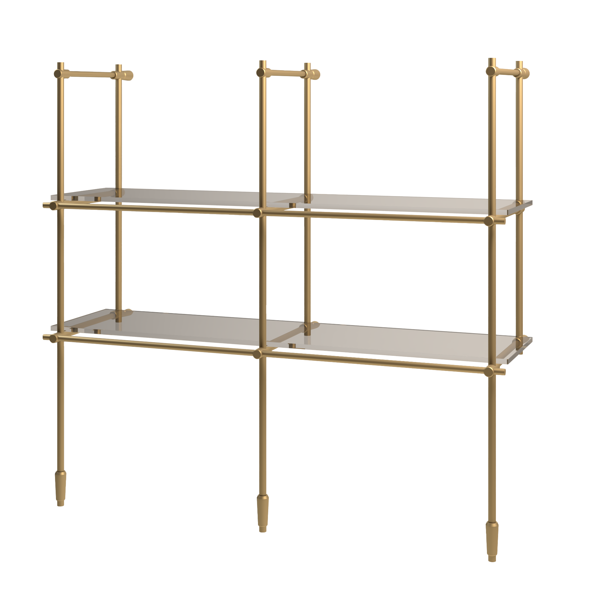 Bistro Floor/Counter to Wall Shelf