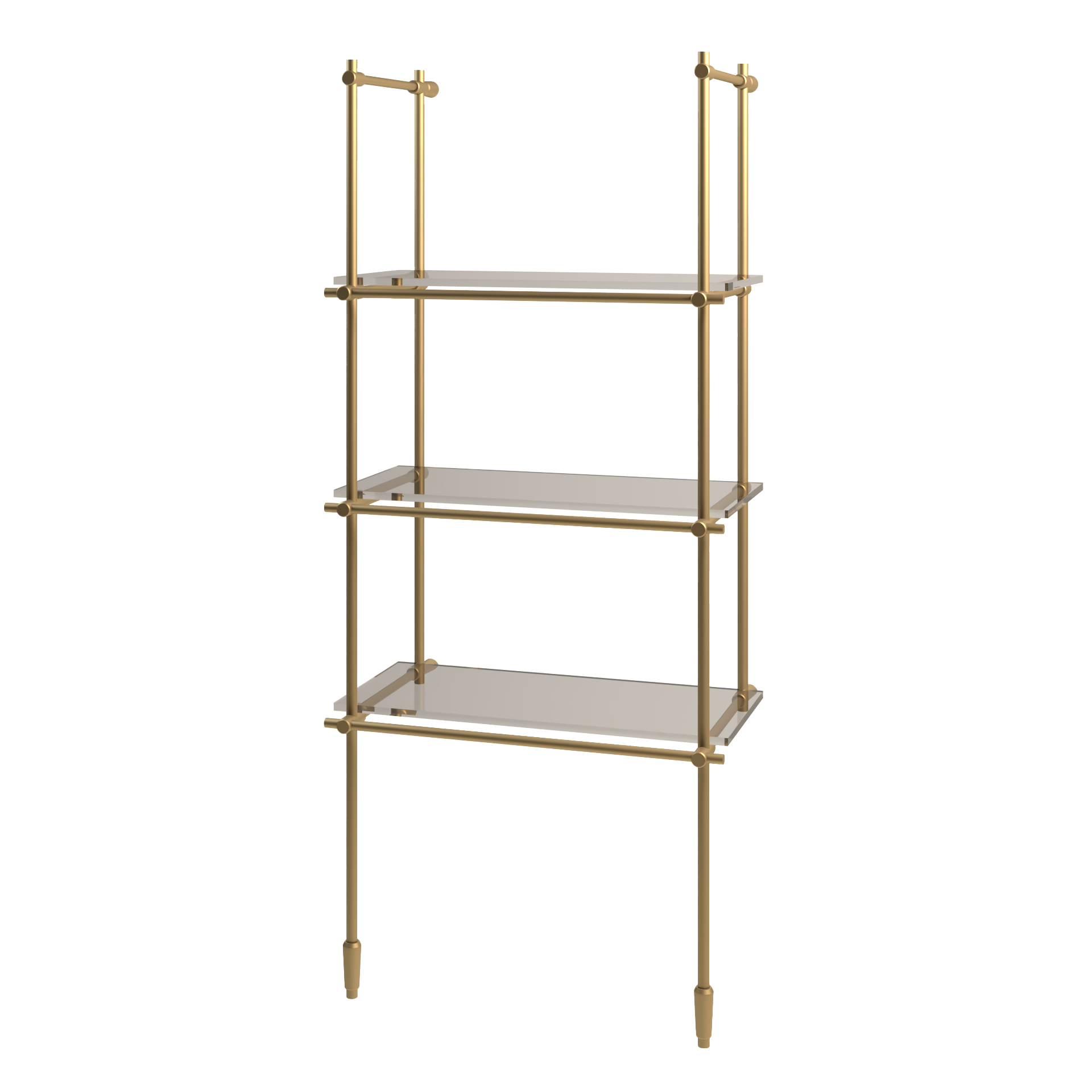 Bistro Floor/Counter to Wall Shelf