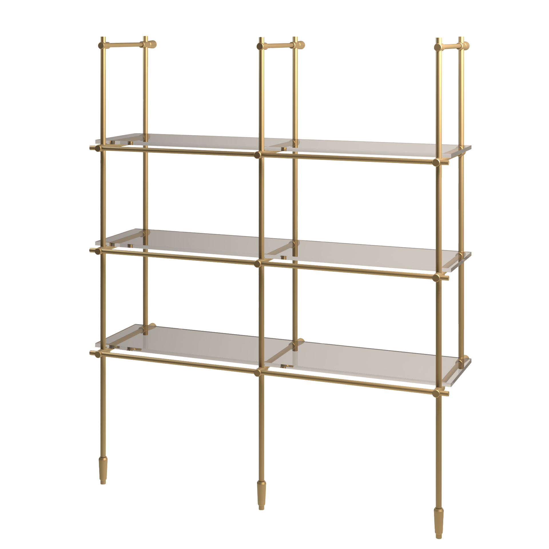 Bistro Floor/Counter to Wall Shelf