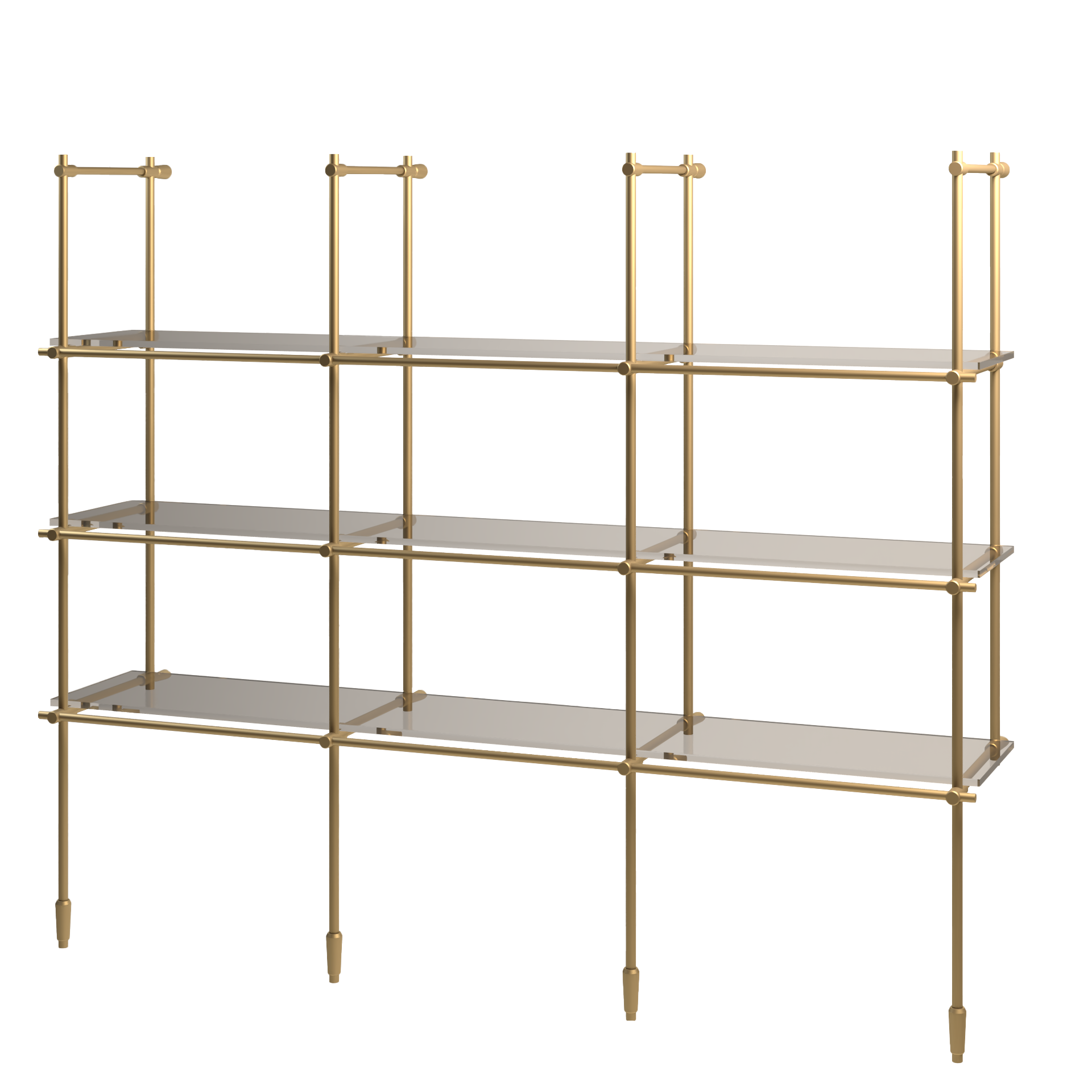 Bistro Floor/Counter to Wall Shelf