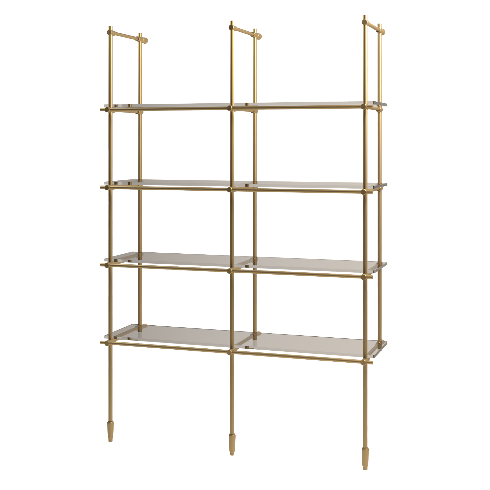 Bistro Floor/Counter to Wall Shelf