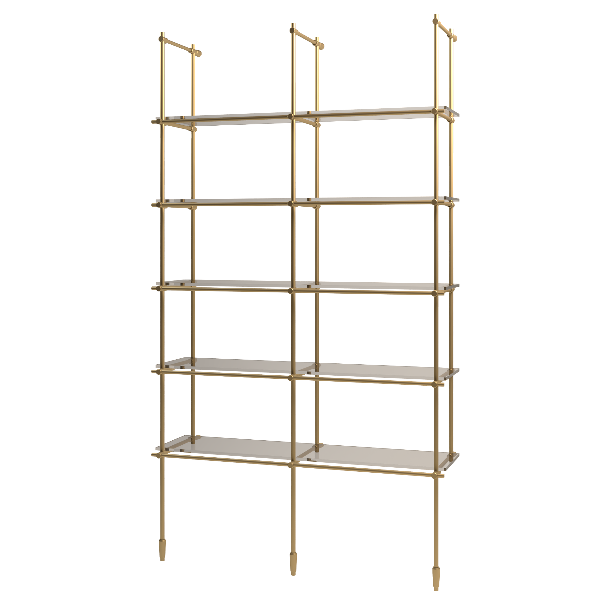 Bistro Floor/Counter to Wall Shelf