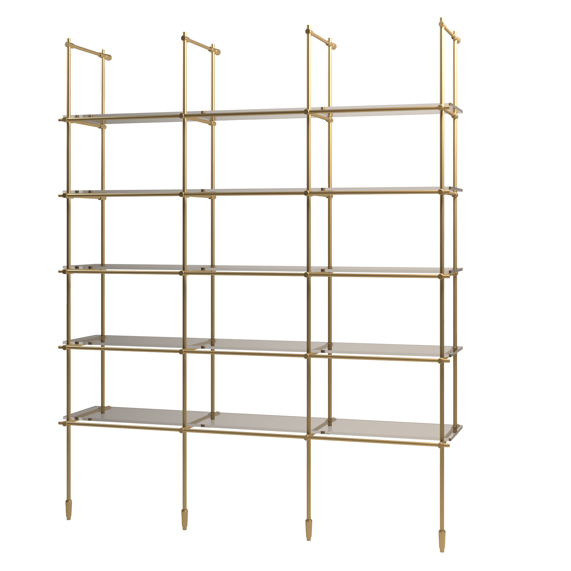 Bistro Floor/Counter to Wall Shelf