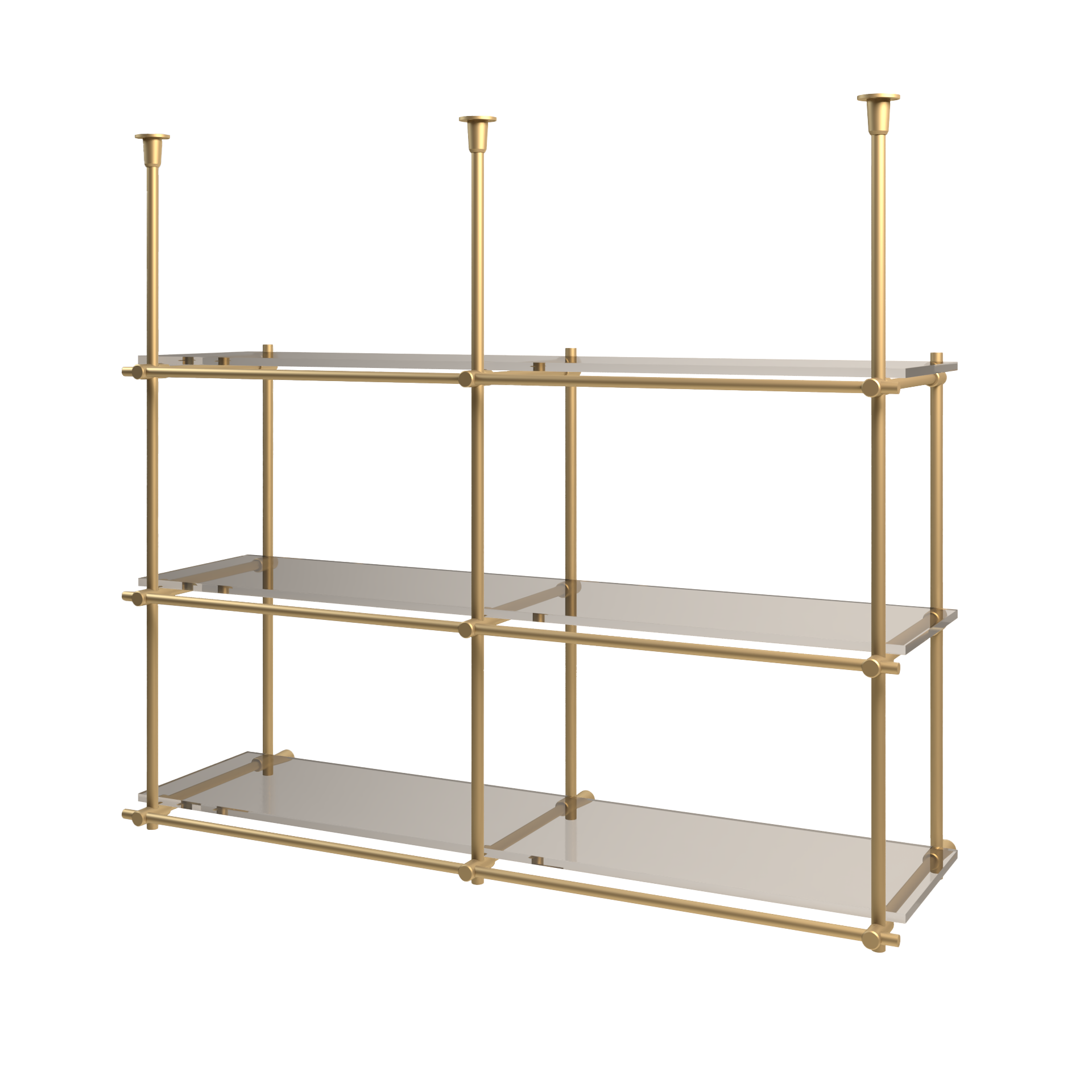 Bistro Wall to Ceiling Shelf