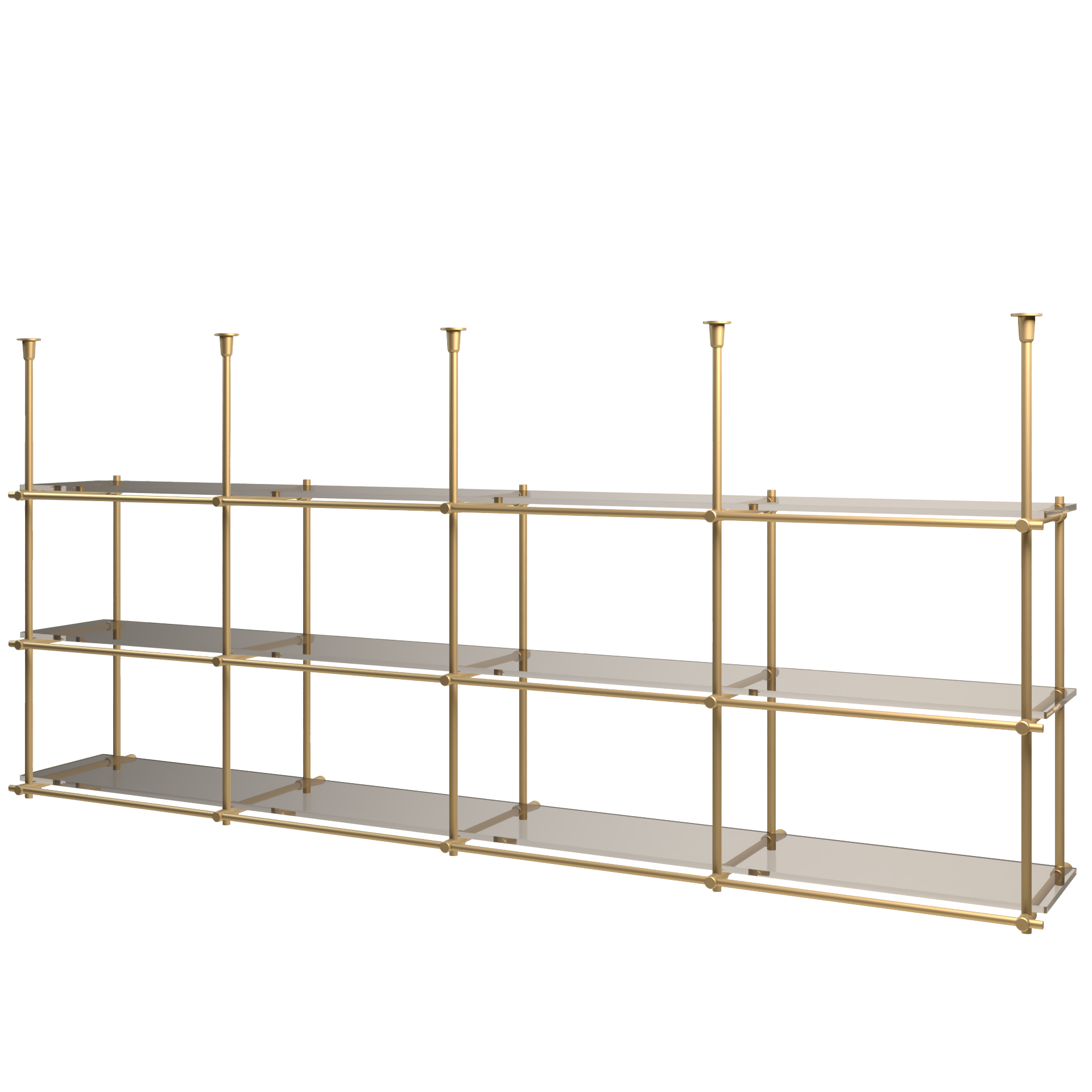 Bistro Wall to Ceiling Shelf