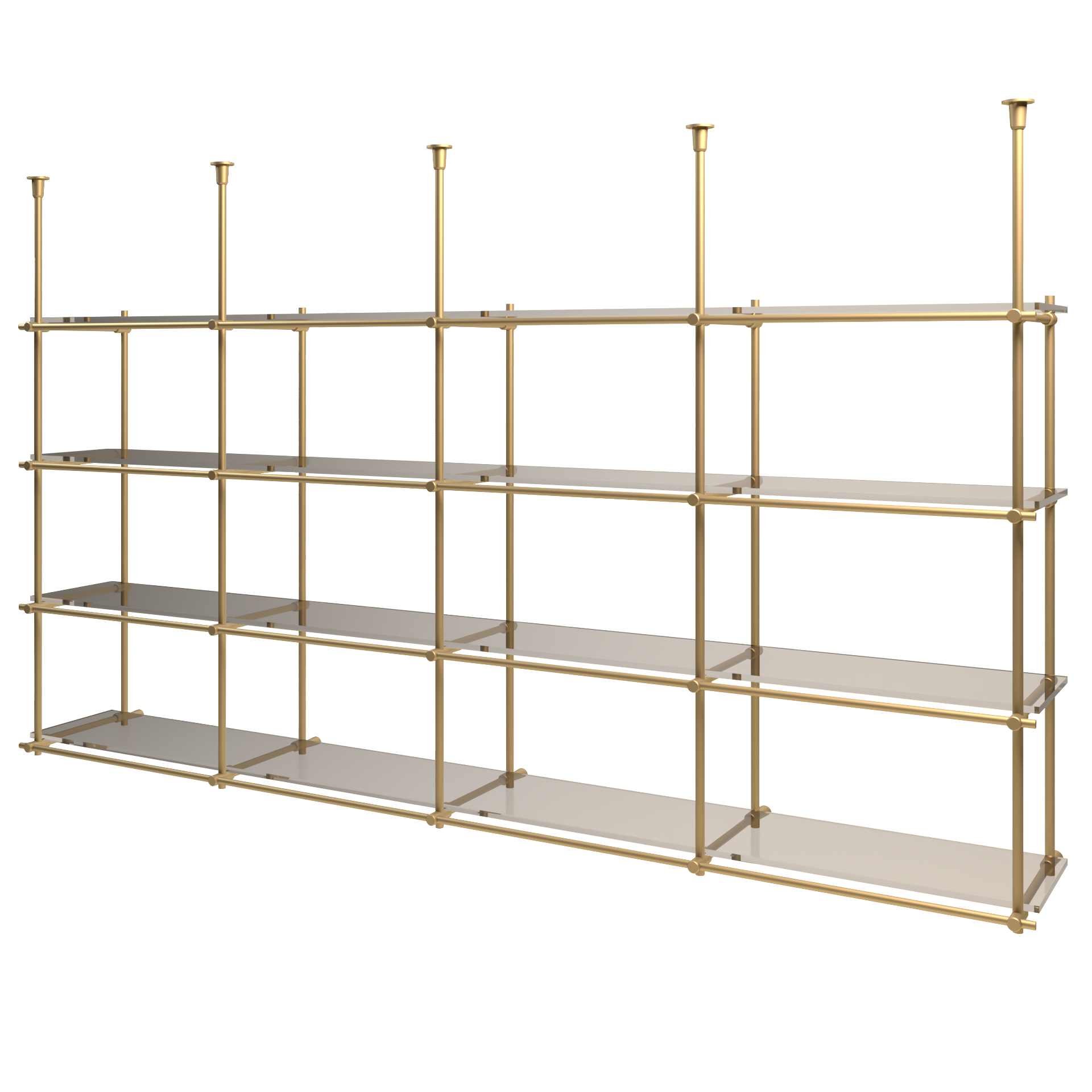 Bistro Wall to Ceiling Shelf