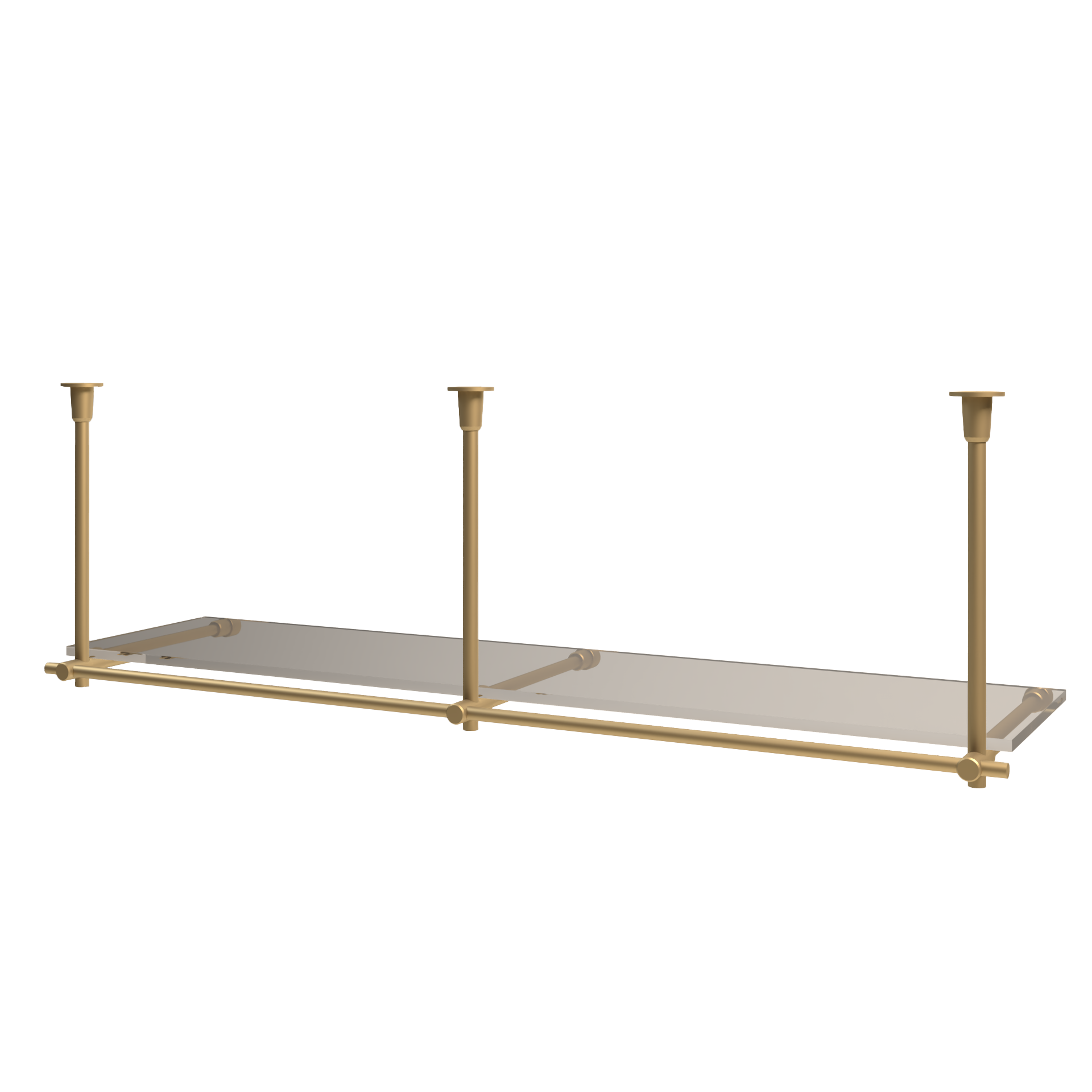 Bistro Wall to Ceiling Shelf No Rear Vertical