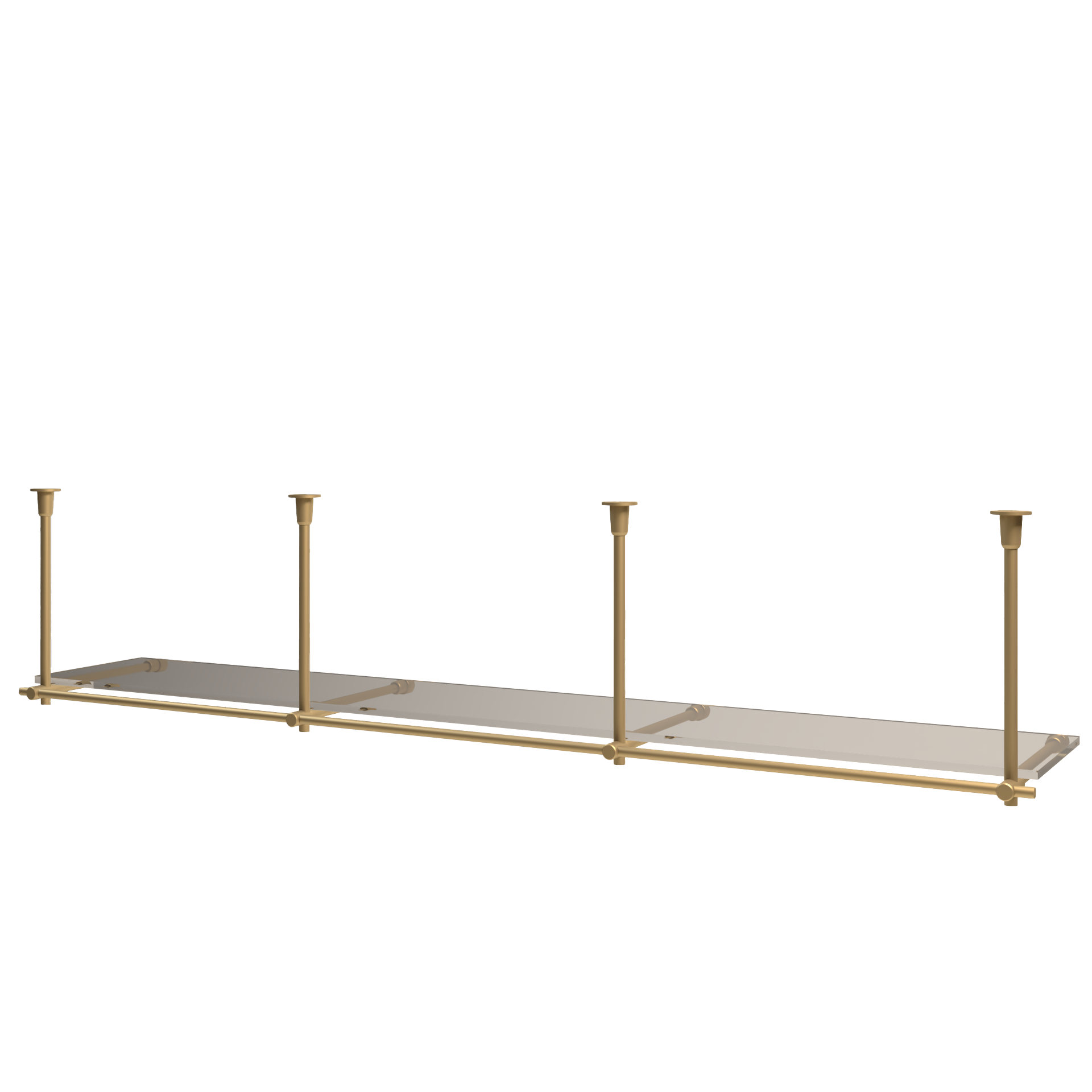 Bistro Wall to Ceiling Shelf No Rear Vertical