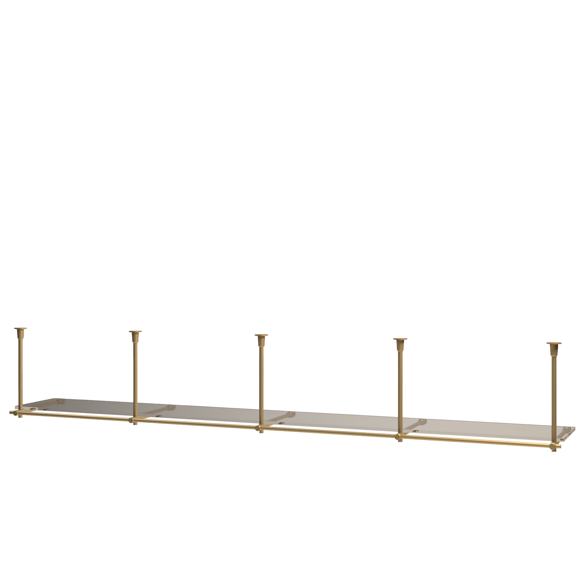 Bistro Wall to Ceiling Shelf No Rear Vertical