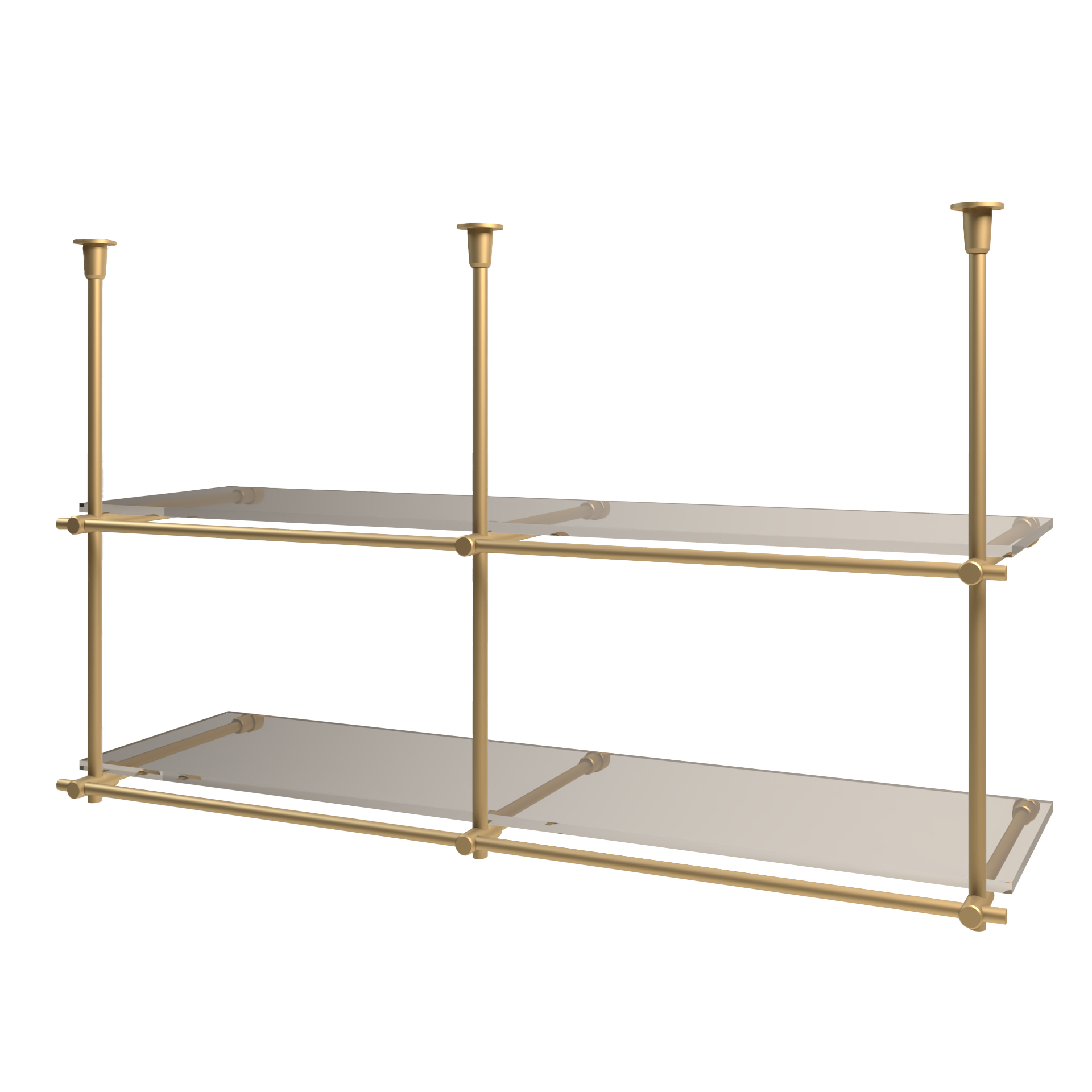 Bistro Wall to Ceiling Shelf No Rear Vertical