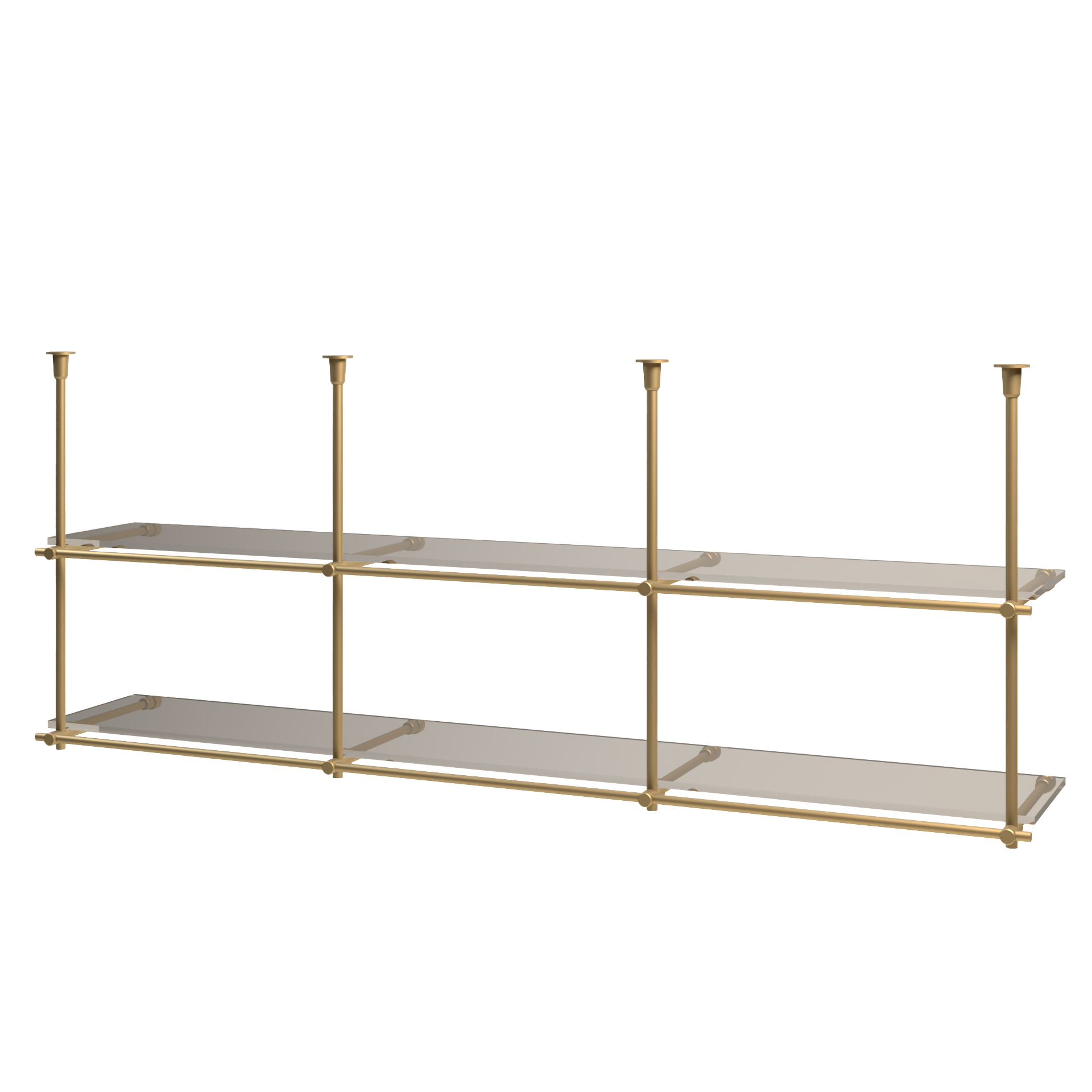 Bistro Wall to Ceiling Shelf No Rear Vertical