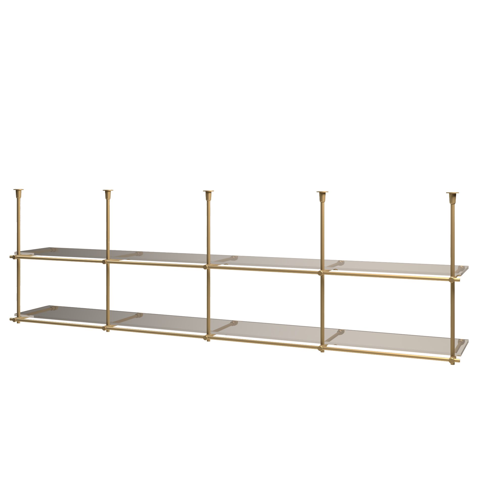 Bistro Wall to Ceiling Shelf No Rear Vertical