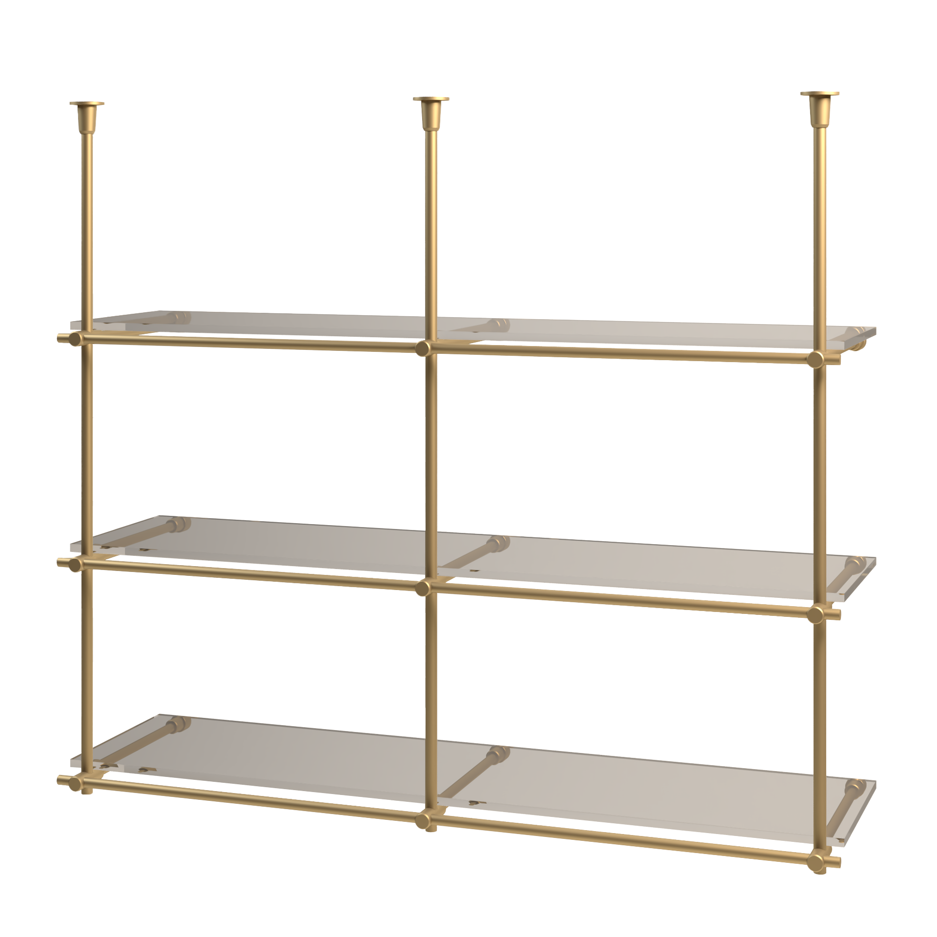 Bistro Wall to Ceiling Shelf No Rear Vertical