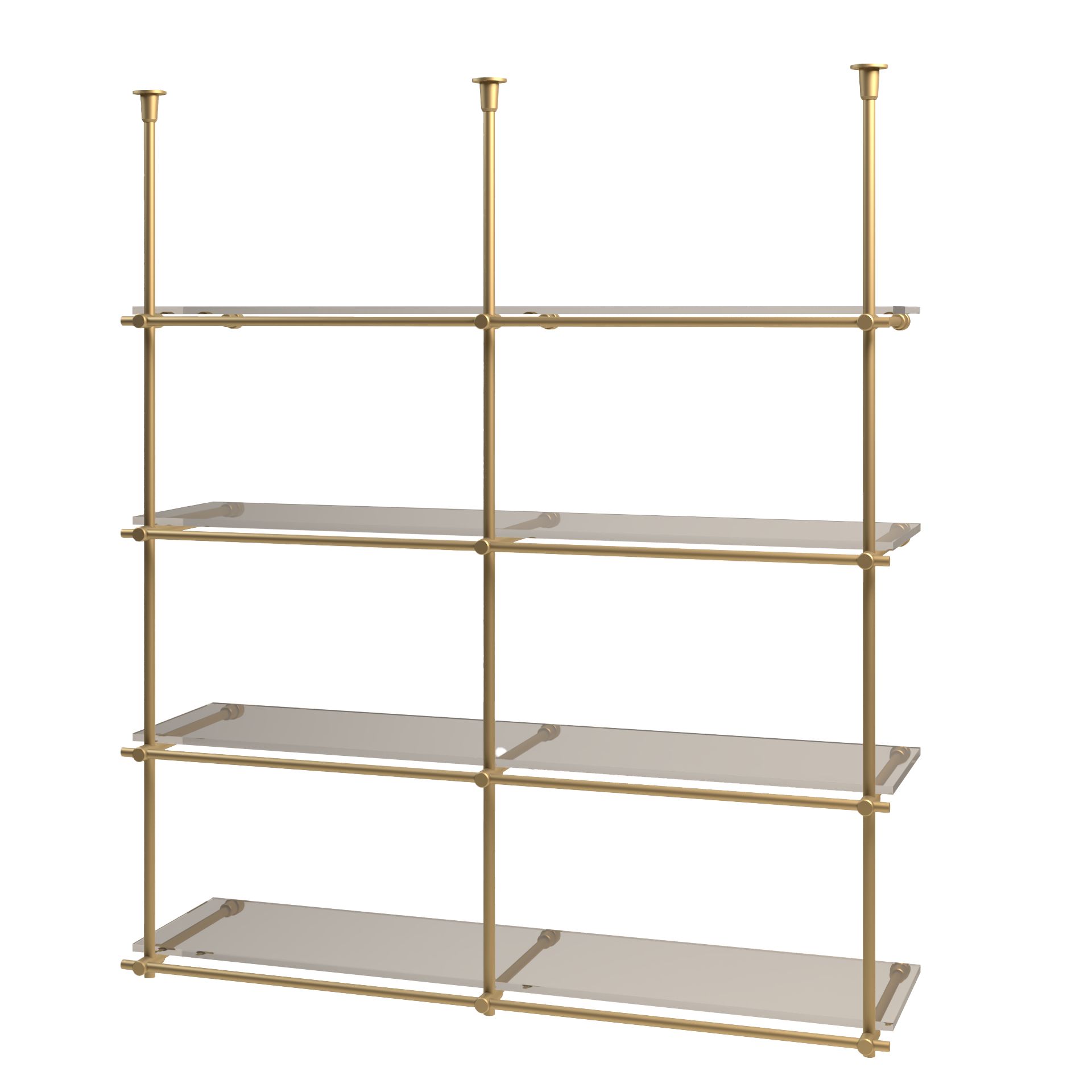 Bistro Wall to Ceiling Shelf No Rear Vertical