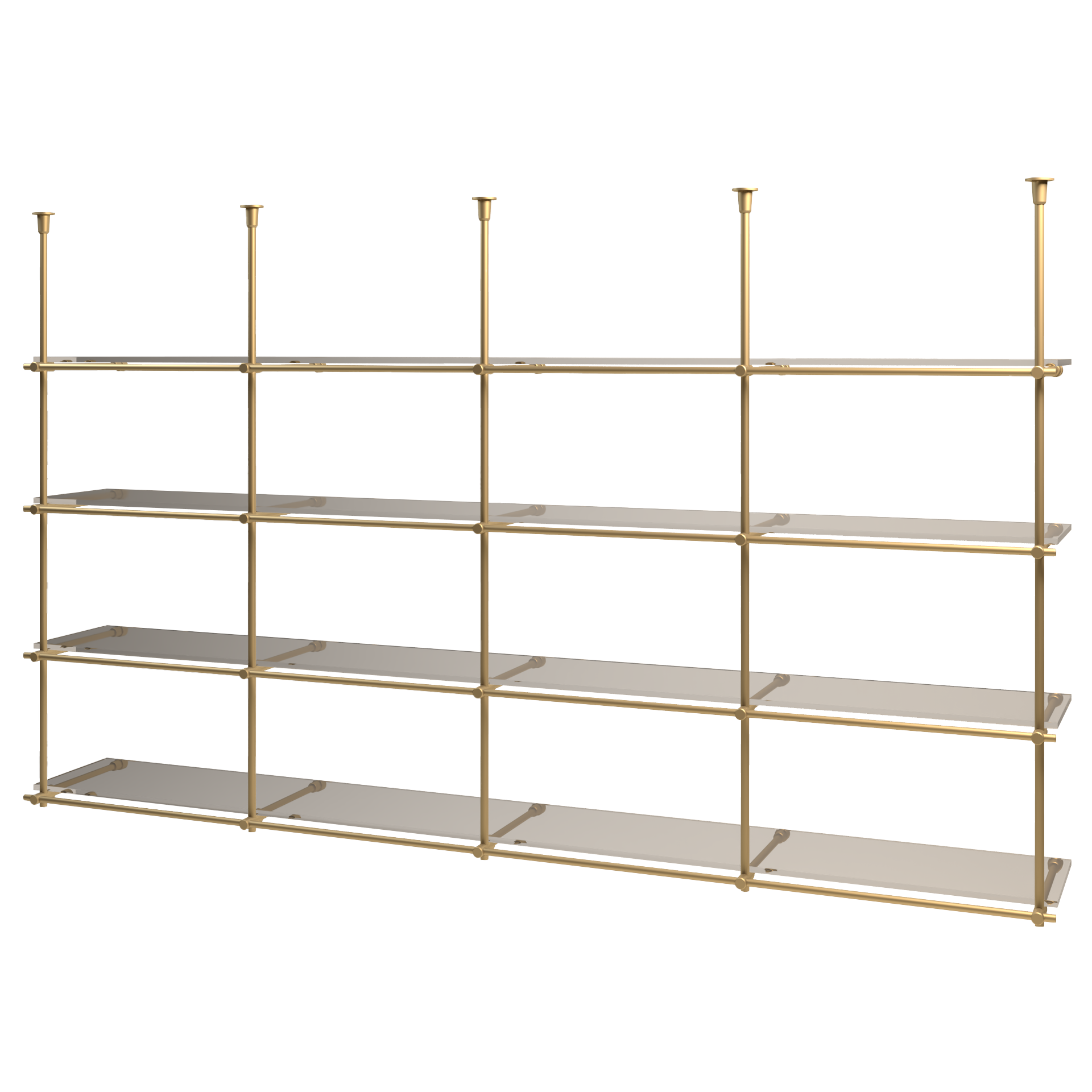 Bistro Wall to Ceiling Shelf No Rear Vertical