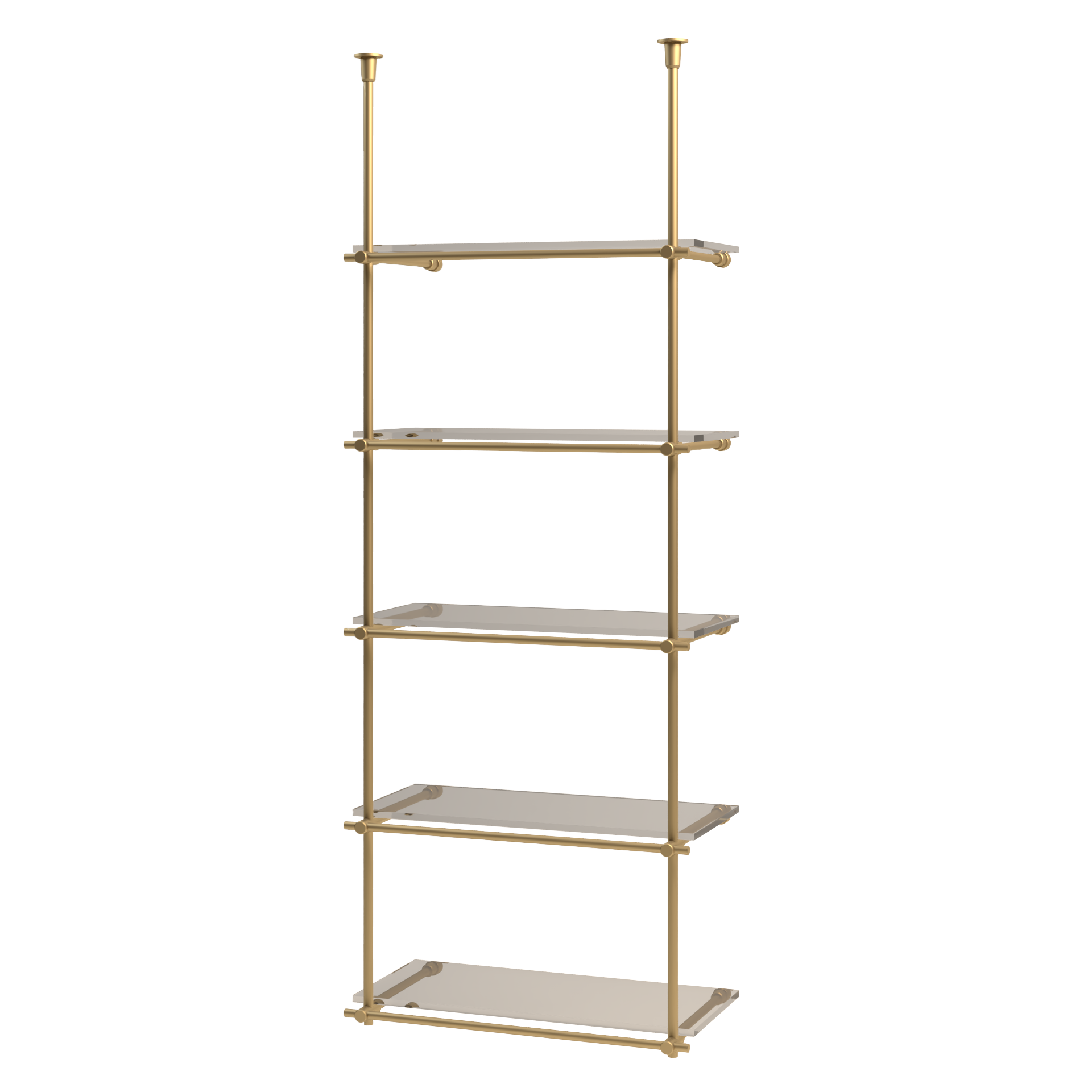 Bistro Wall to Ceiling Shelf No Rear Vertical