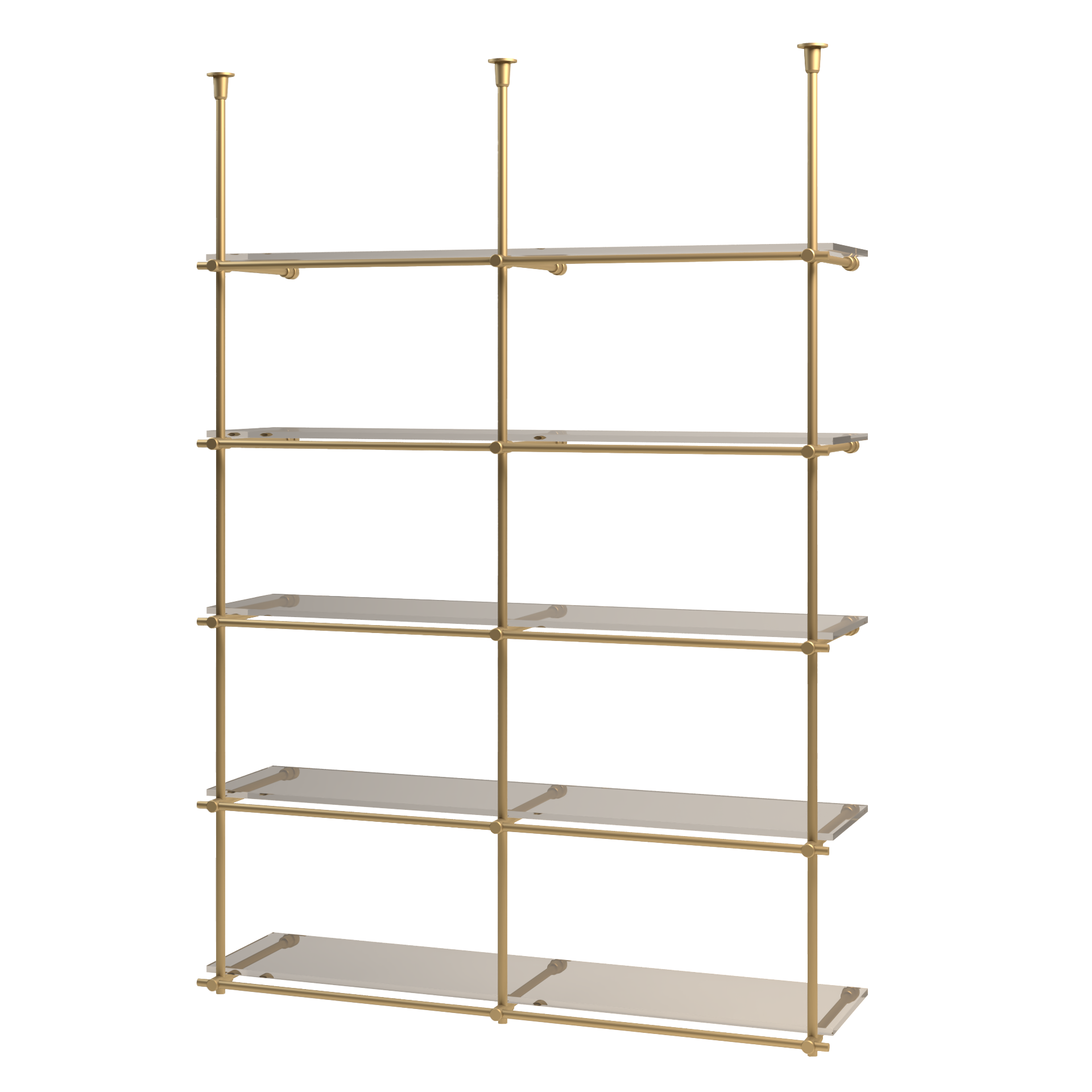 Bistro Wall to Ceiling Shelf No Rear Vertical
