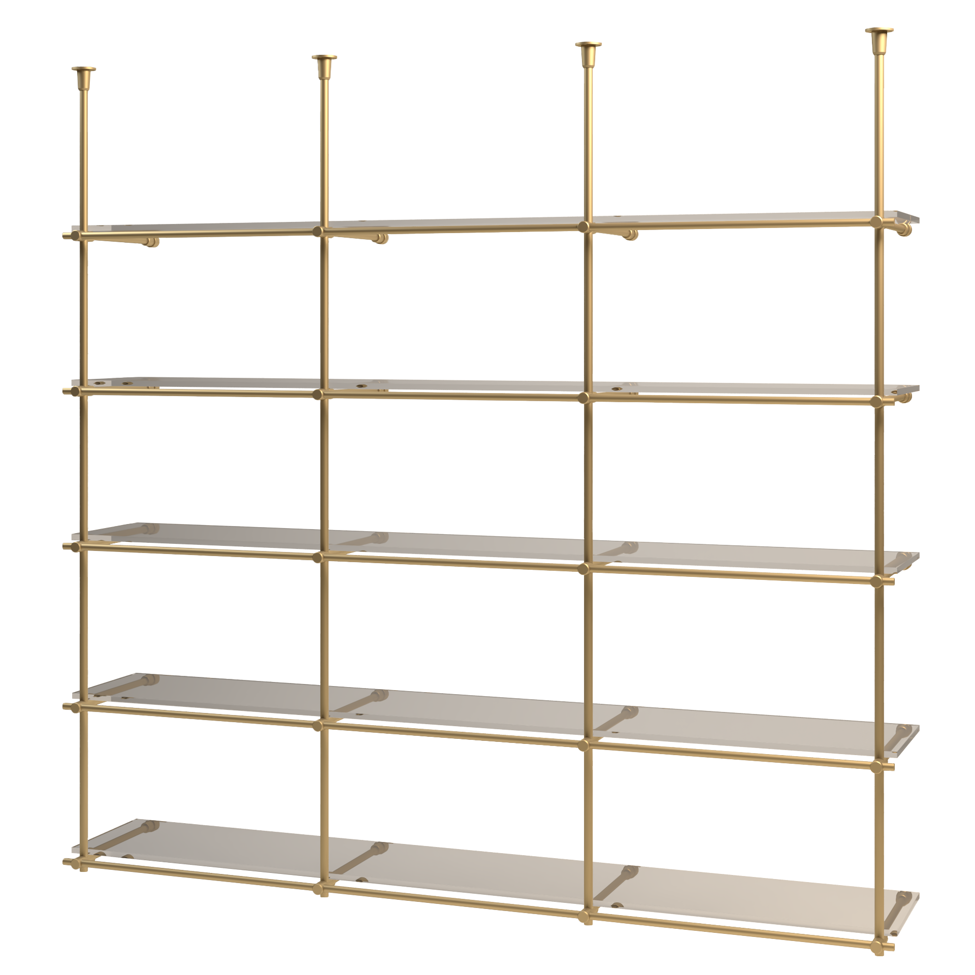 Bistro Wall to Ceiling Shelf No Rear Vertical