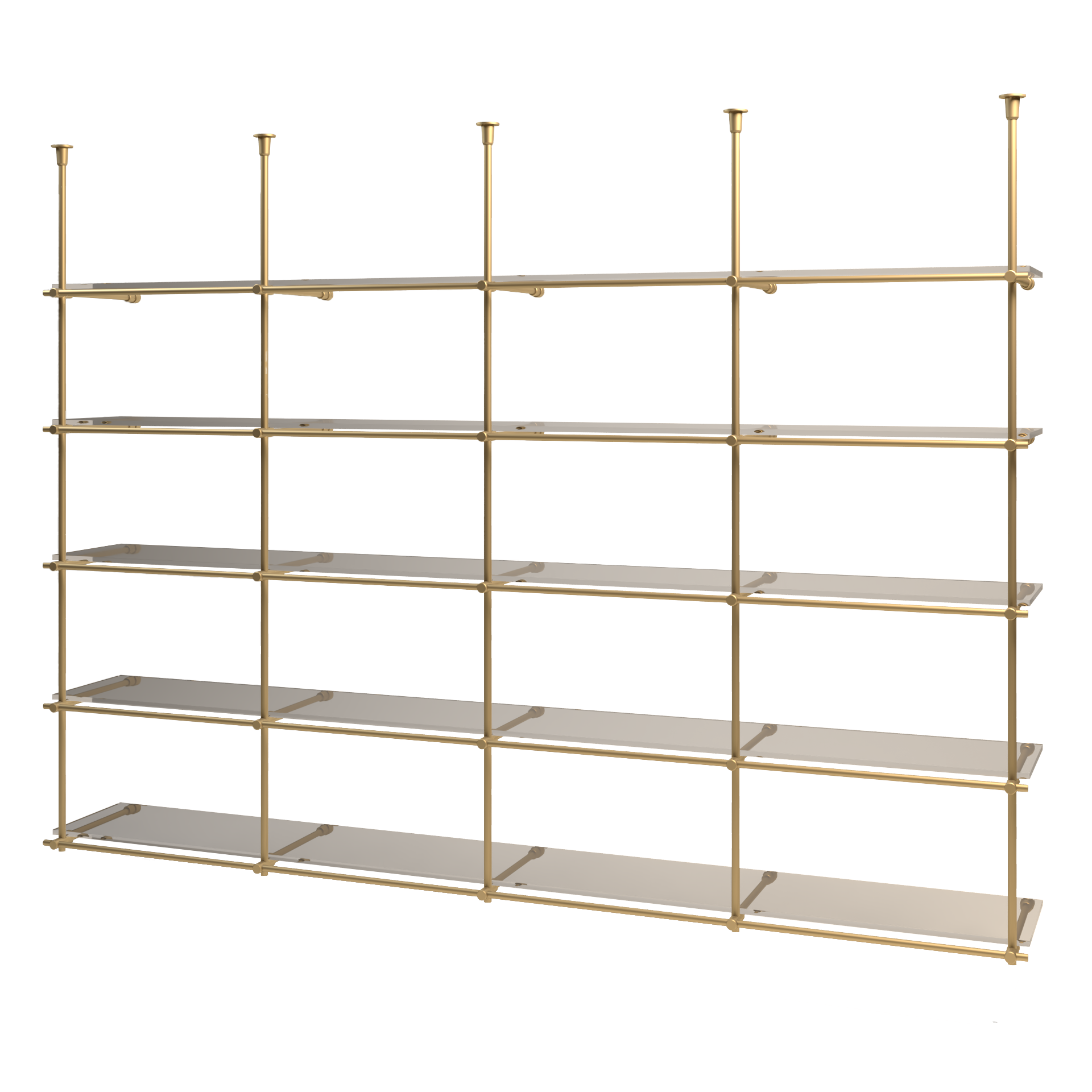 Bistro Wall to Ceiling Shelf No Rear Vertical