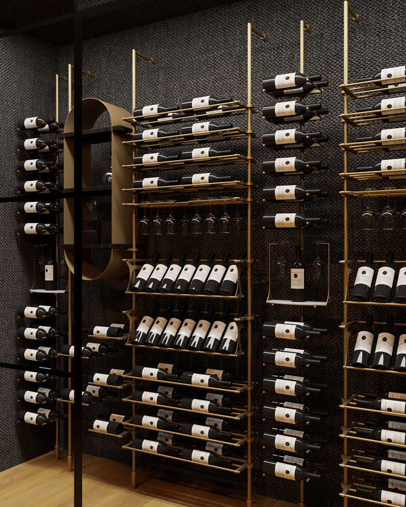 Calabria Wine Wall - 191 Bottles