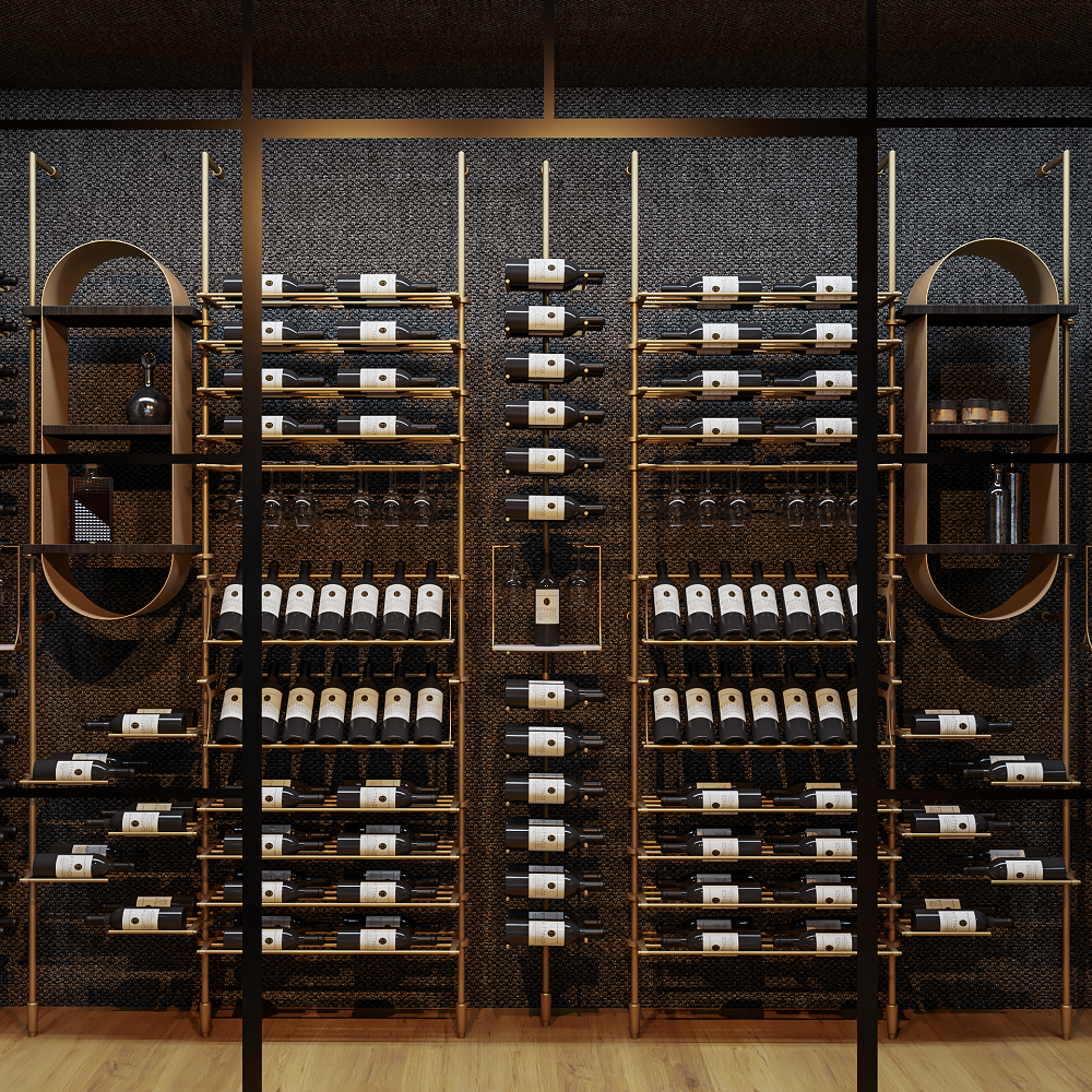 Calabria Wine Wall 233 Bottles - Main Image