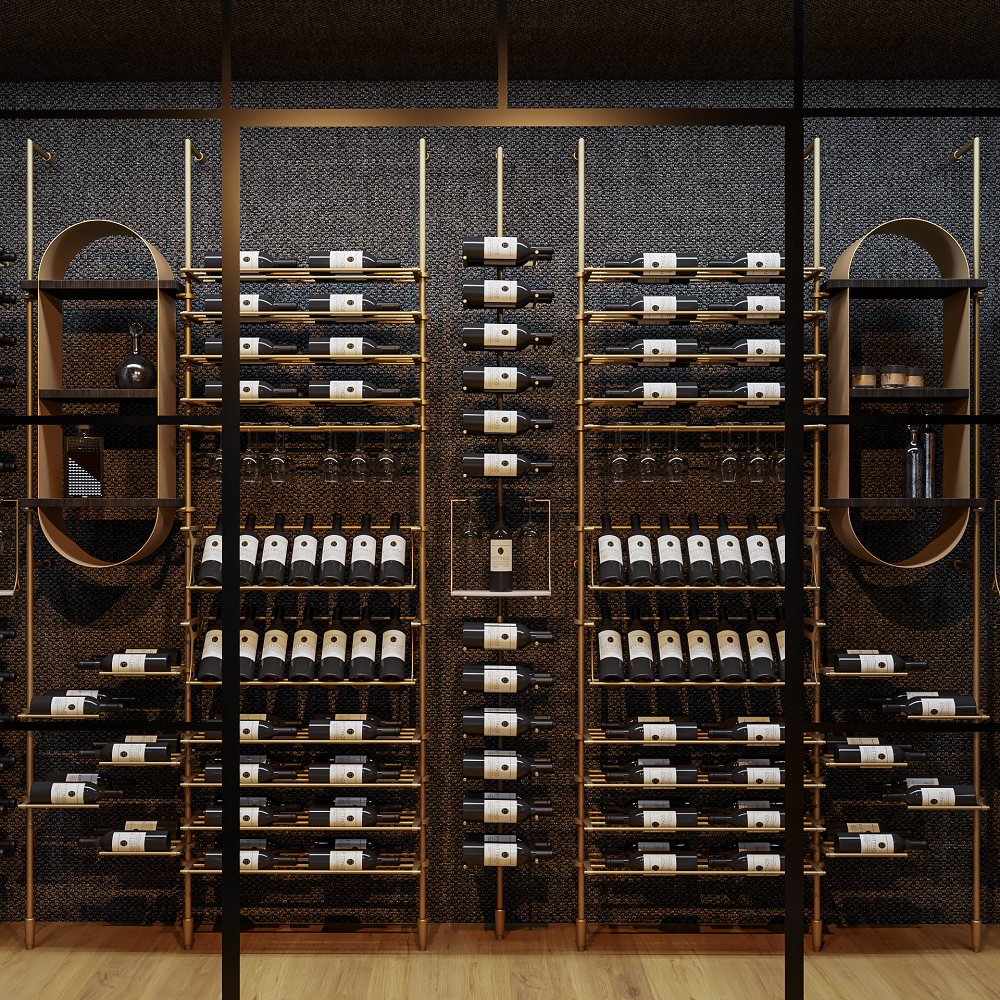 Calabria Wine Wall - 191 Bottles