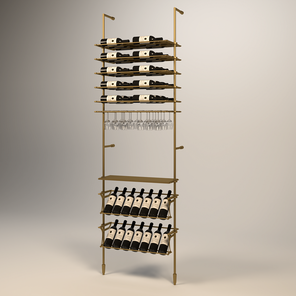 Campania Wine Wall - 46 Bottles