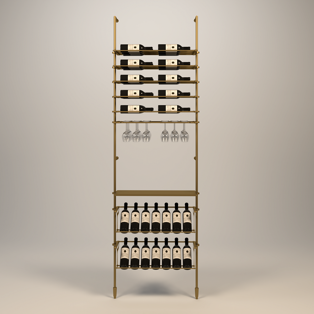 Campania Wine Wall - 46 Bottles