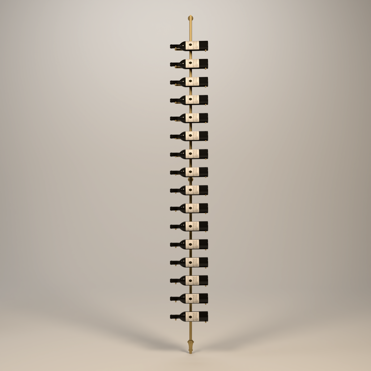 Cantilever Label Out Wine Rack