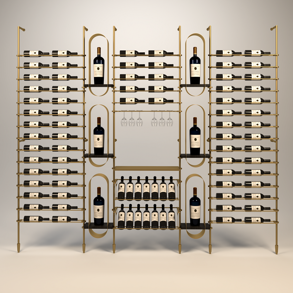 Corsica Wine Wall - 86 Bottles