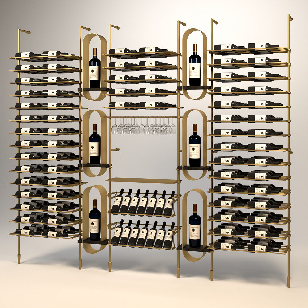 Corsica Wine Wall - 226 Bottles