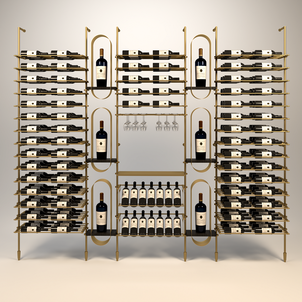 Corsica Wine Wall - 226 Bottles