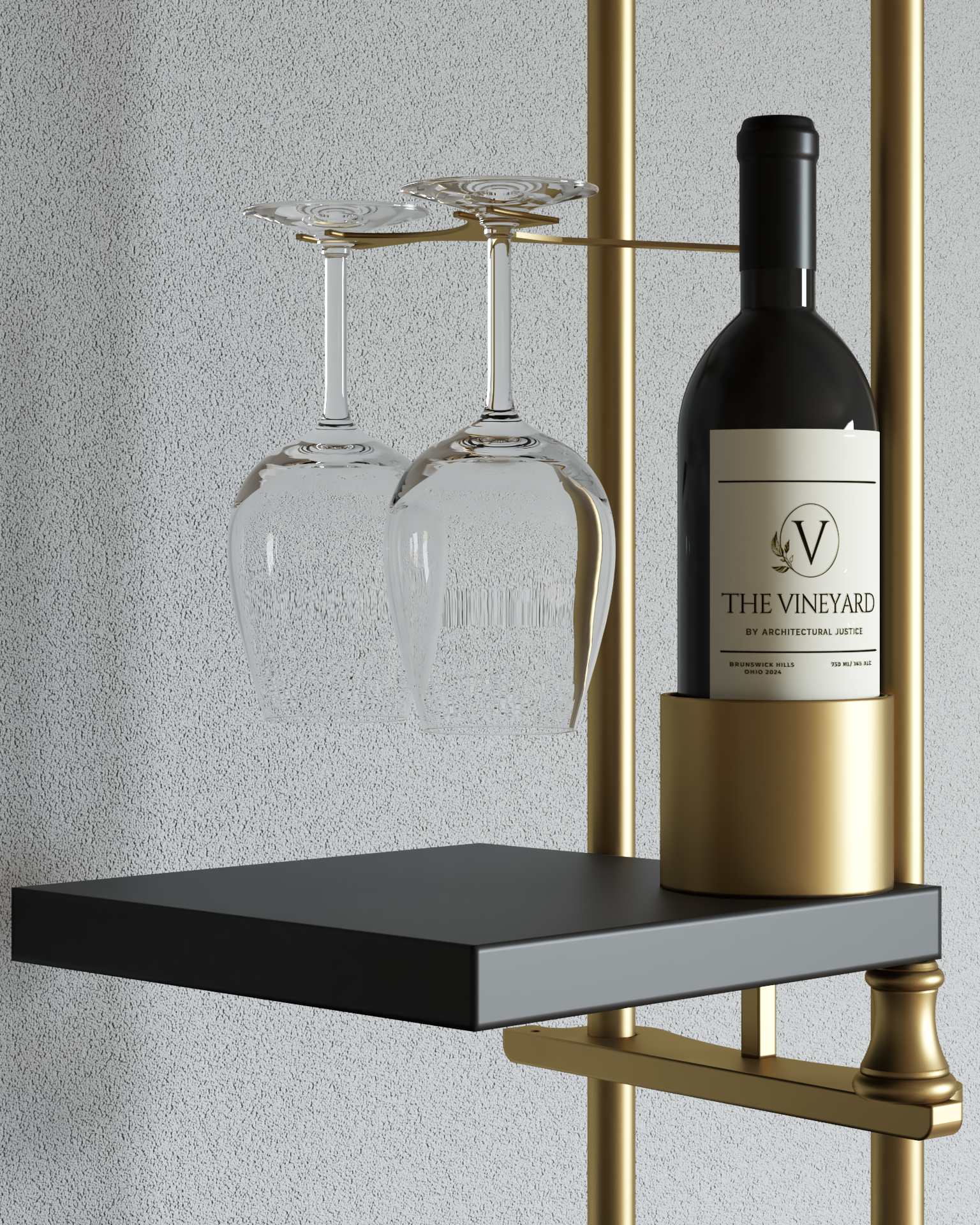 Pivot Wine Shelf